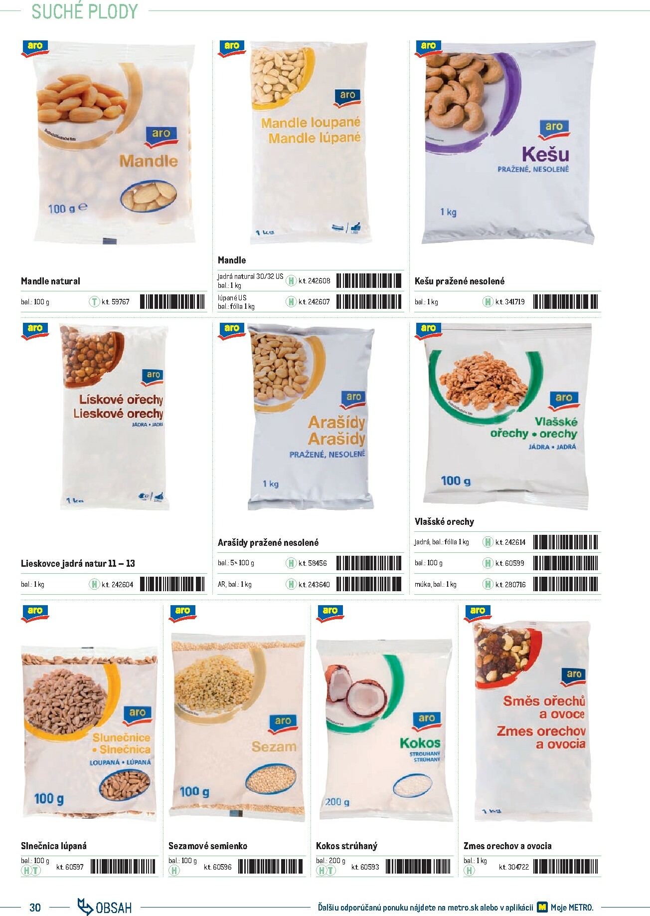 metro - Leták Metro - Katalóg vlastných značiek METRO platný od 21.11. do 21.11. - page: 30