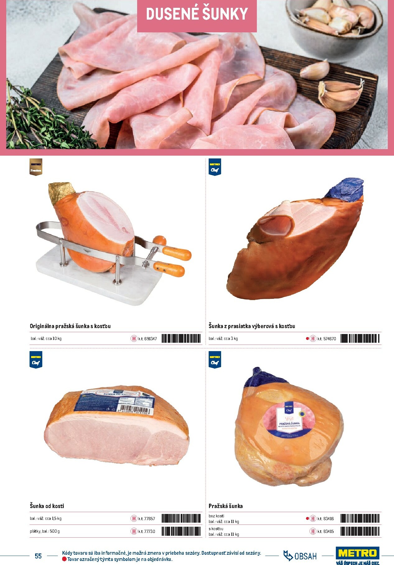 metro - Leták Metro - Katalóg vlastných značiek METRO platný od 21.11. do 21.11. - page: 55