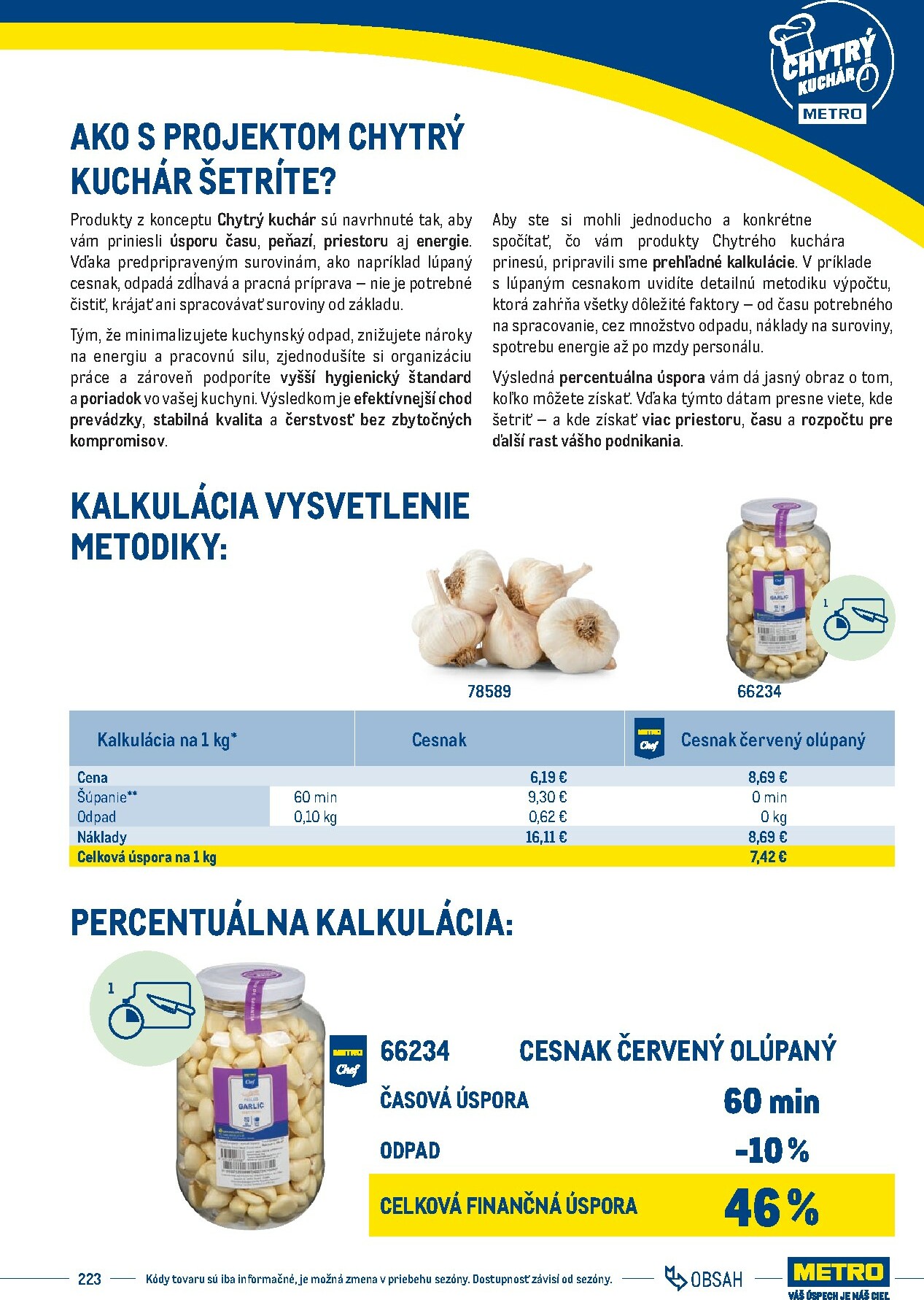 metro - Leták Metro - Katalóg vlastných značiek METRO platný od 21.11. do 21.11. - page: 223