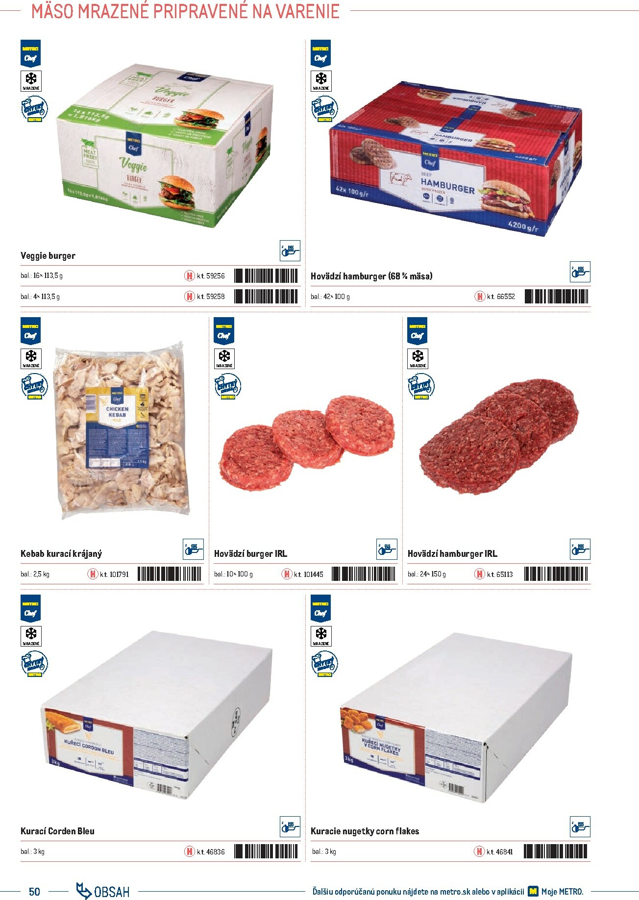 metro - Leták Metro - Katalóg vlastných značiek METRO platný od 21.11. do 21.11. - page: 50