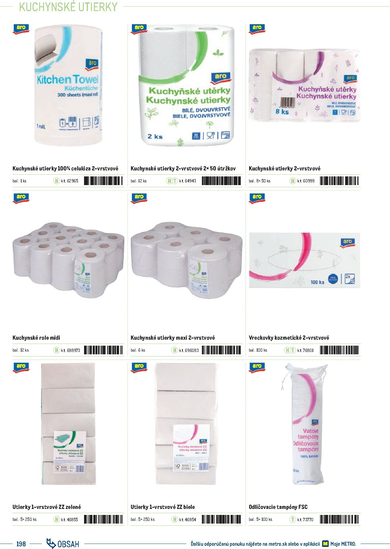 metro - Leták Metro - Katalóg vlastných značiek METRO platný od 21.11. do 21.11. - page: 198