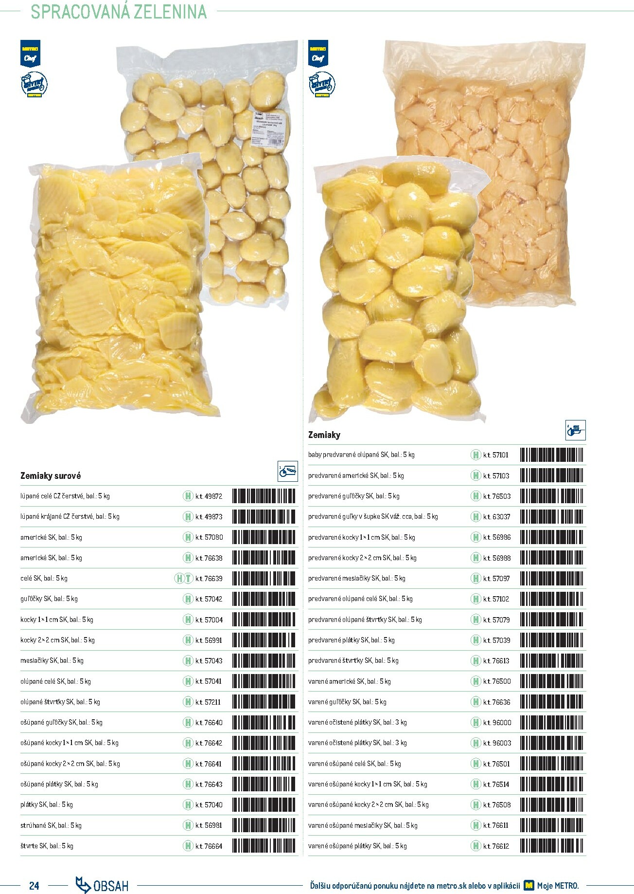 metro - Leták Metro - Katalóg vlastných značiek METRO platný od 21.11. do 21.11. - page: 24