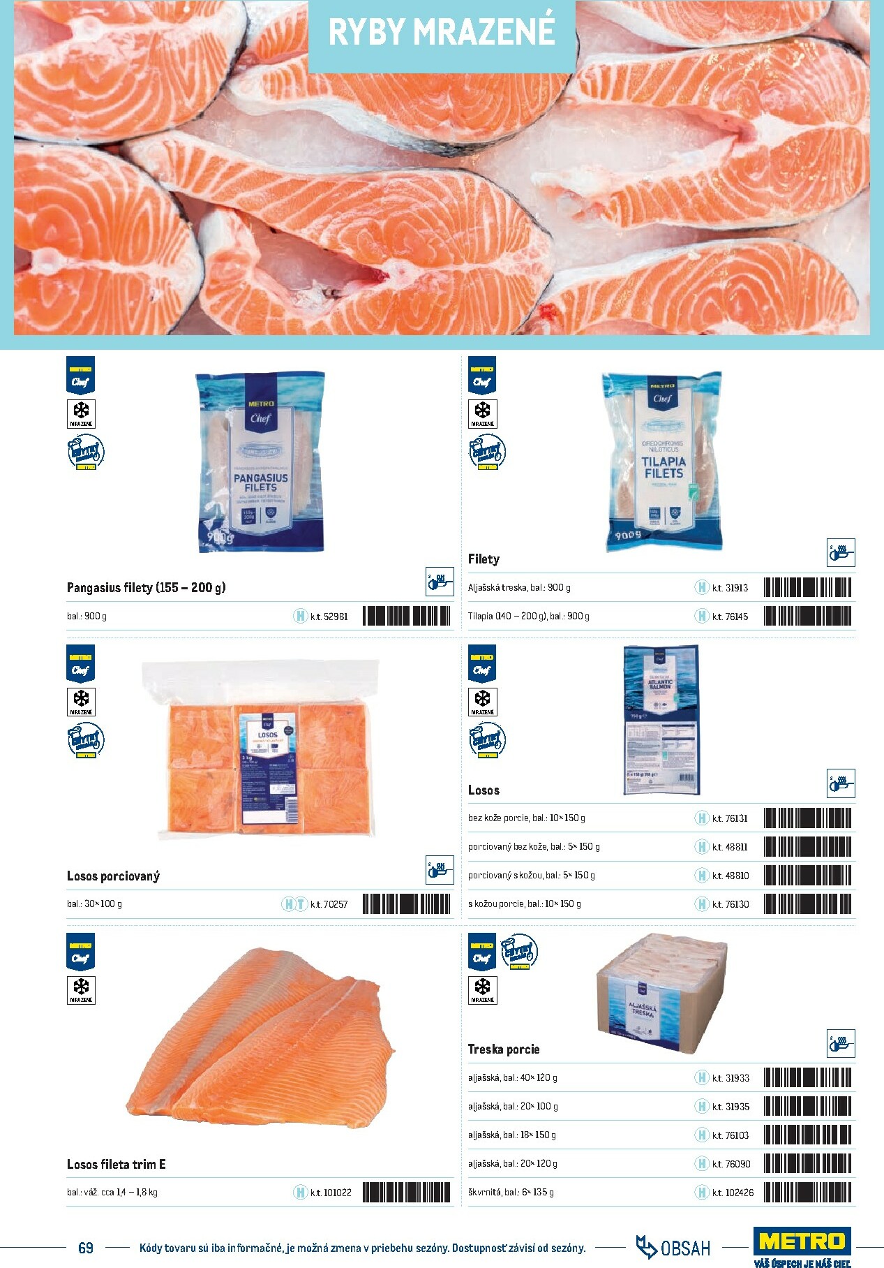 metro - Leták Metro - Katalóg vlastných značiek METRO platný od 21.11. do 21.11. - page: 69
