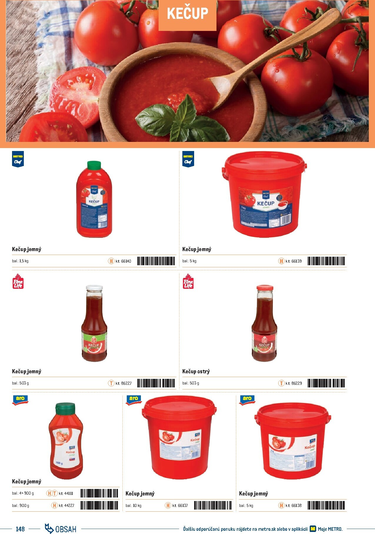 metro - Leták Metro - Katalóg vlastných značiek METRO platný od 21.11. do 21.11. - page: 148