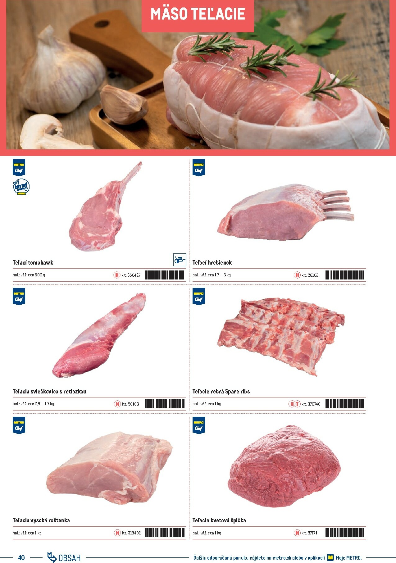 metro - Leták Metro - Katalóg vlastných značiek METRO platný od 21.11. do 21.11. - page: 40