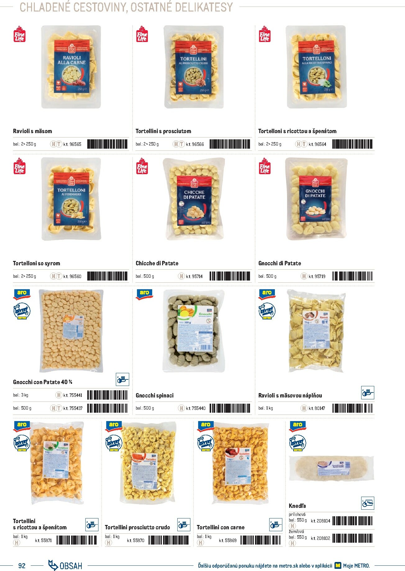 metro - Leták Metro - Katalóg vlastných značiek METRO platný od 21.11. do 21.11. - page: 92