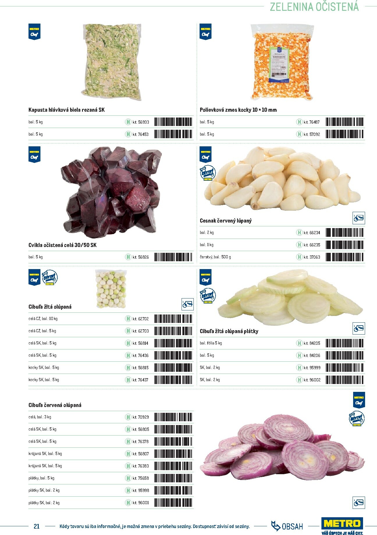 metro - Leták Metro - Katalóg vlastných značiek METRO platný od 21.11. do 21.11. - page: 21