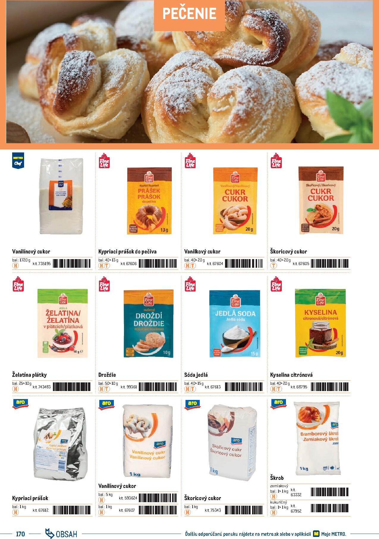 metro - Leták Metro - Katalóg vlastných značiek METRO platný od 21.11. do 21.11. - page: 170