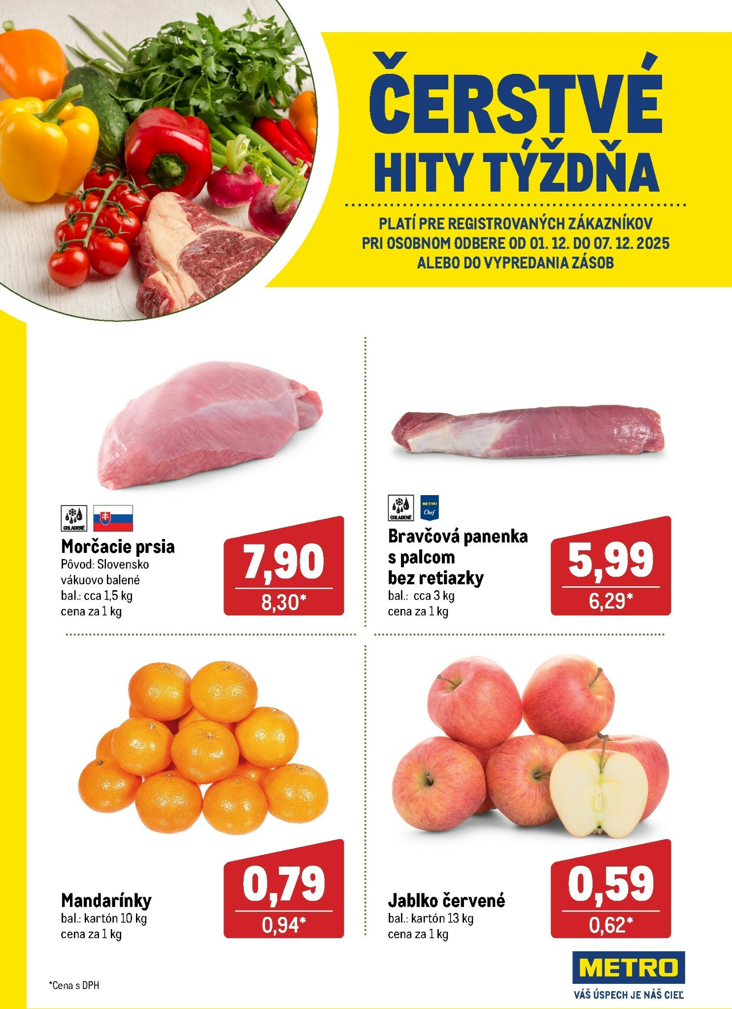 metro - Leták Metro - Čerstvé hity týždňa platný od 01.12. do 07.12.