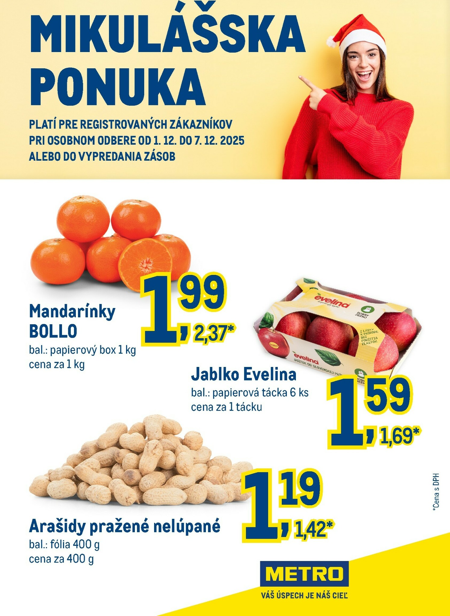 metro - Leták Metro - Mikulášska ponuka platný od 01.12. do 07.12.