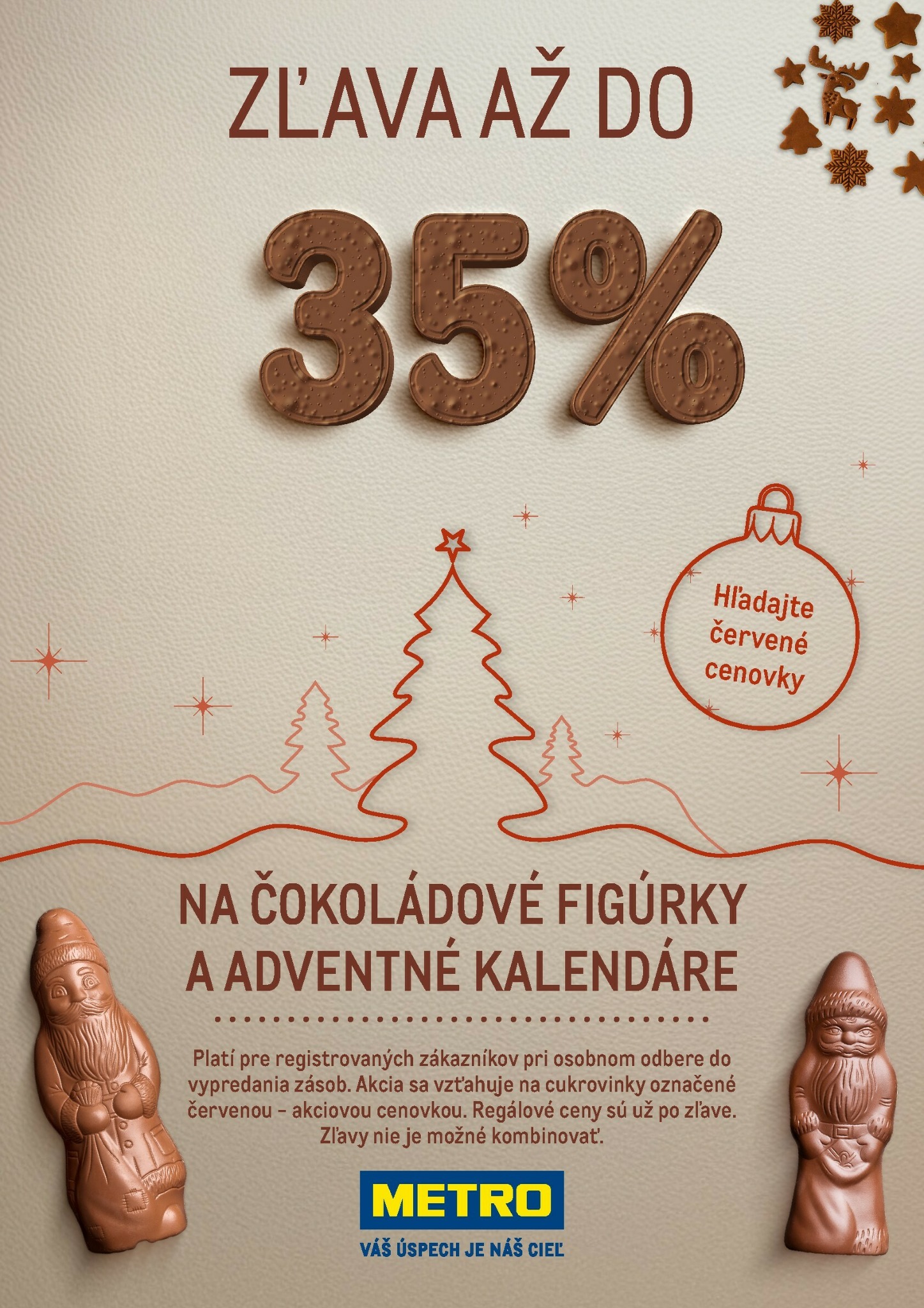 metro - Leták Metro - -35% na čokoládové figúrky platný od 01.12. do 20.12.