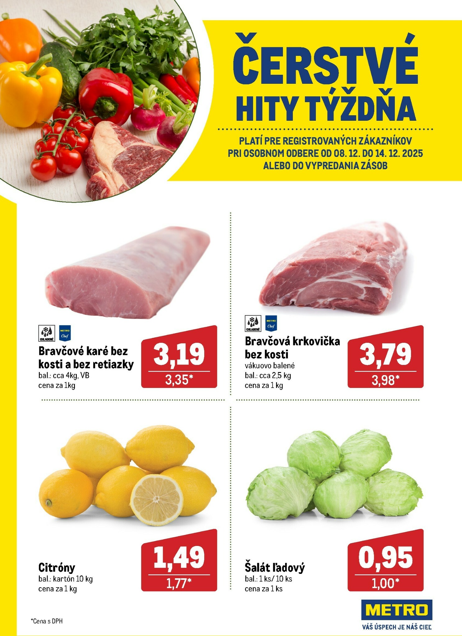 metro - Leták Metro - Čerstvé hity týždňa platný od 08.12. do 14.12.