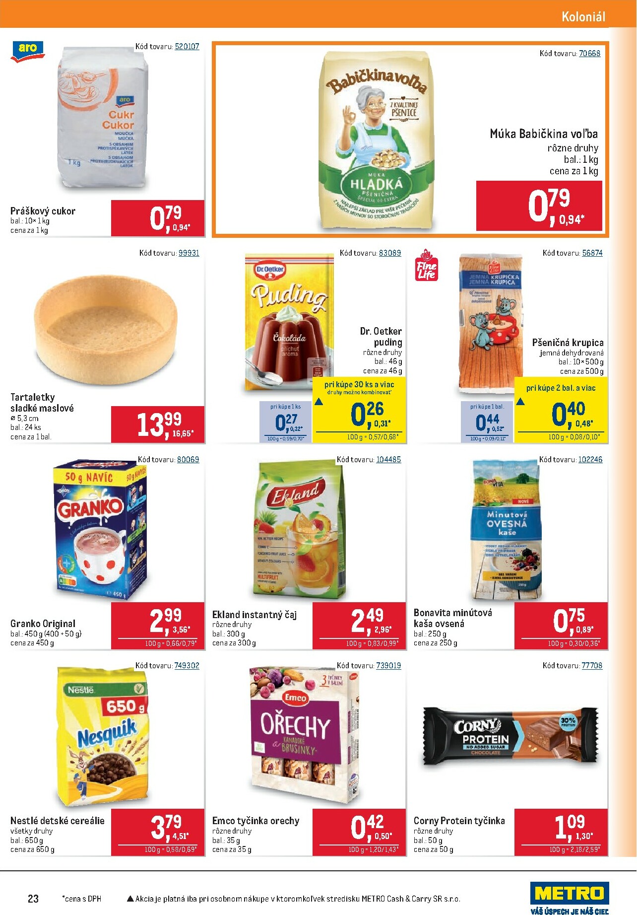 metro - Leták Metro - Maloobchod platný od 10.12. do 31.12. - page: 23