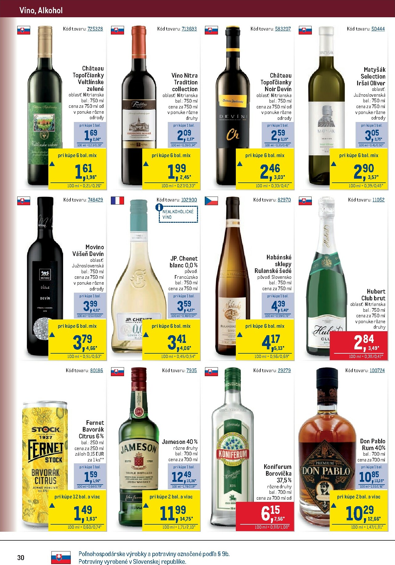 metro - Leták Metro - Maloobchod platný od 10.12. do 31.12. - page: 30