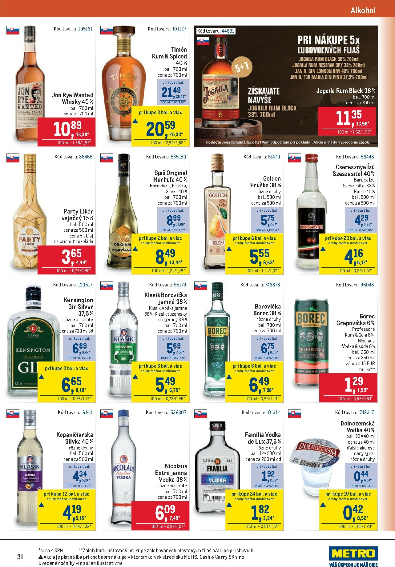 metro - Leták Metro - Maloobchod platný od 10.12. do 31.12. - page: 31