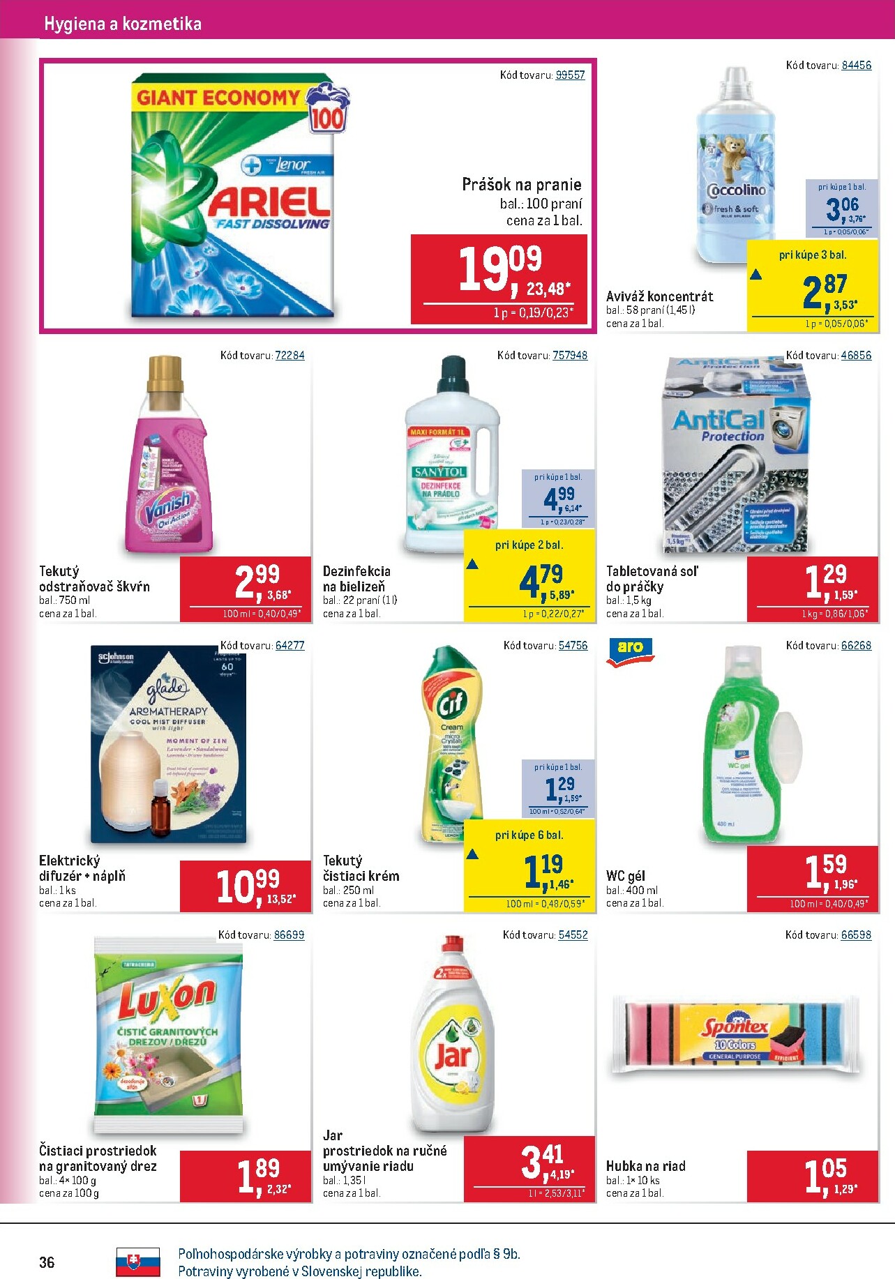 metro - Leták Metro - Maloobchod platný od 10.12. do 31.12. - page: 36