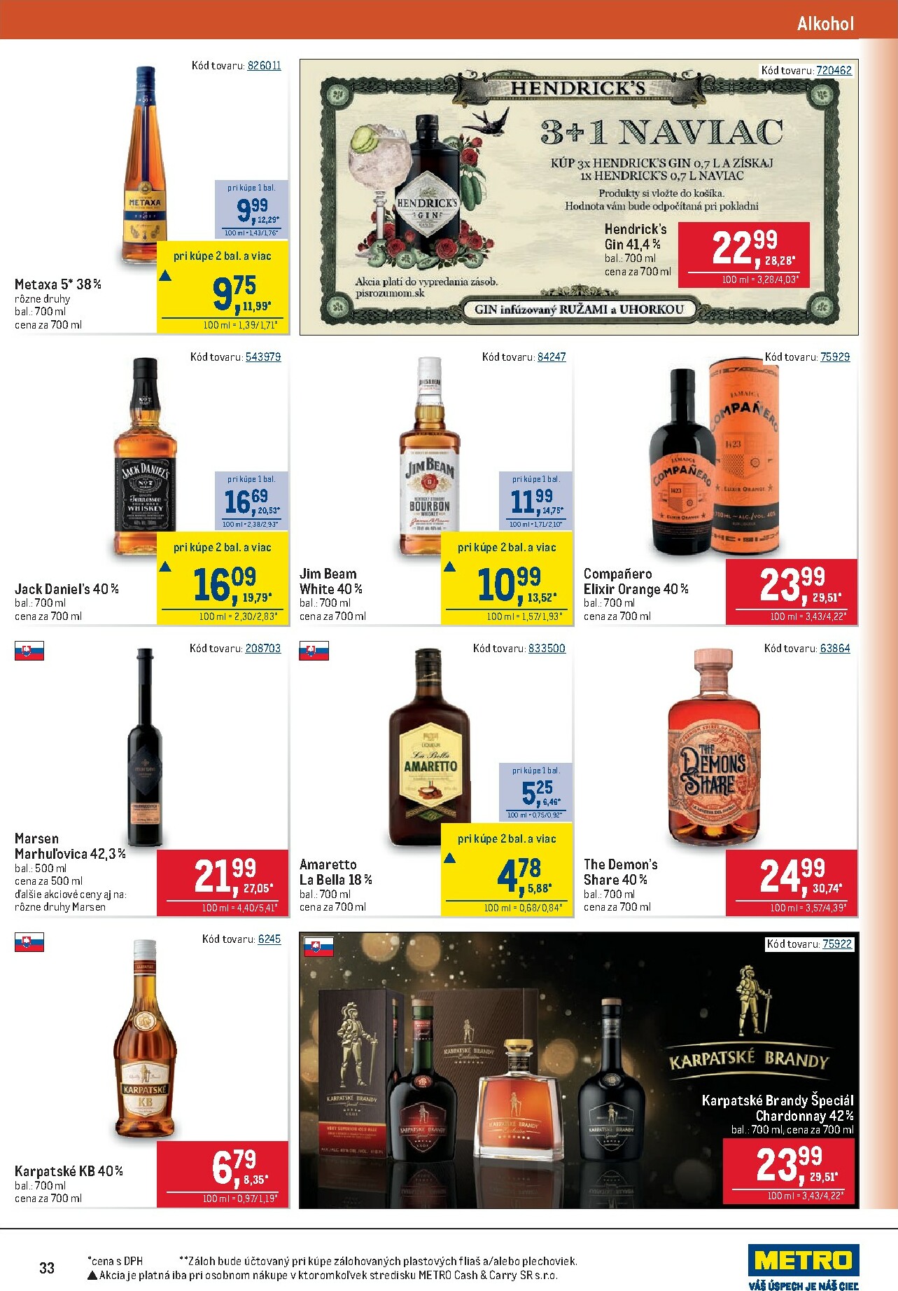 metro - Leták Metro - Maloobchod platný od 10.12. do 31.12. - page: 33