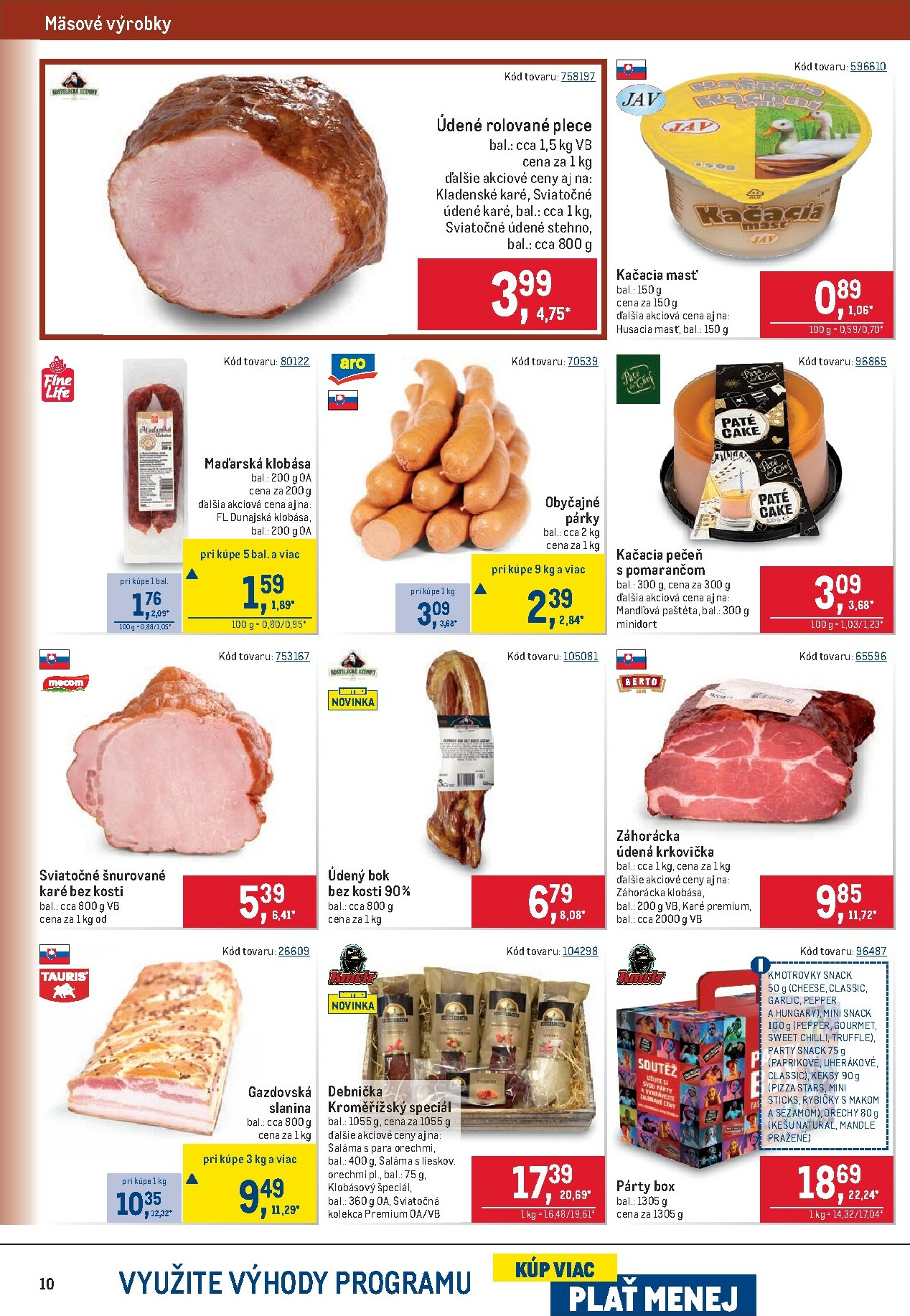 metro - Leták Metro - Maloobchod platný od 10.12. do 31.12. - page: 10