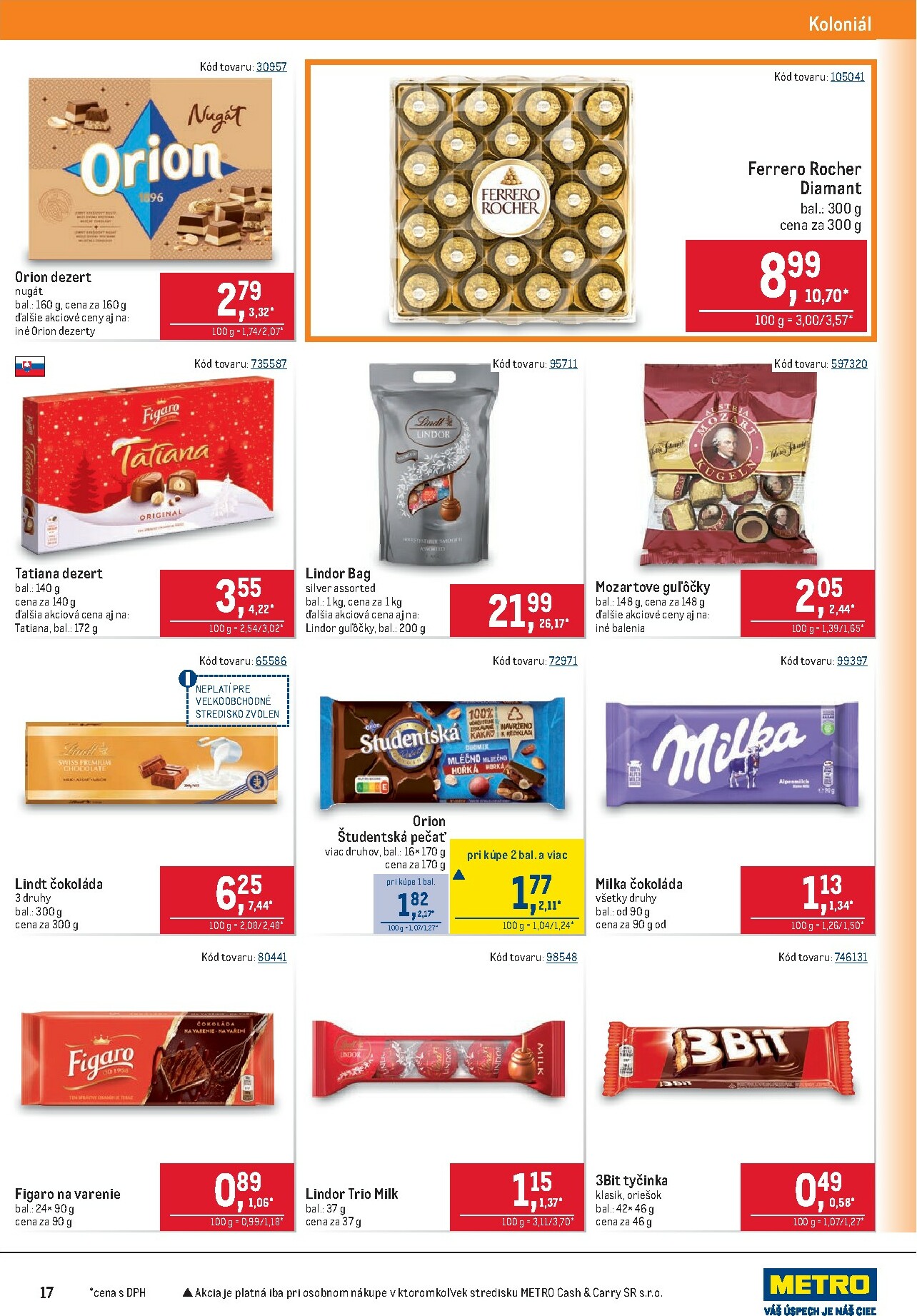 metro - Leták Metro - Maloobchod platný od 10.12. do 31.12. - page: 17