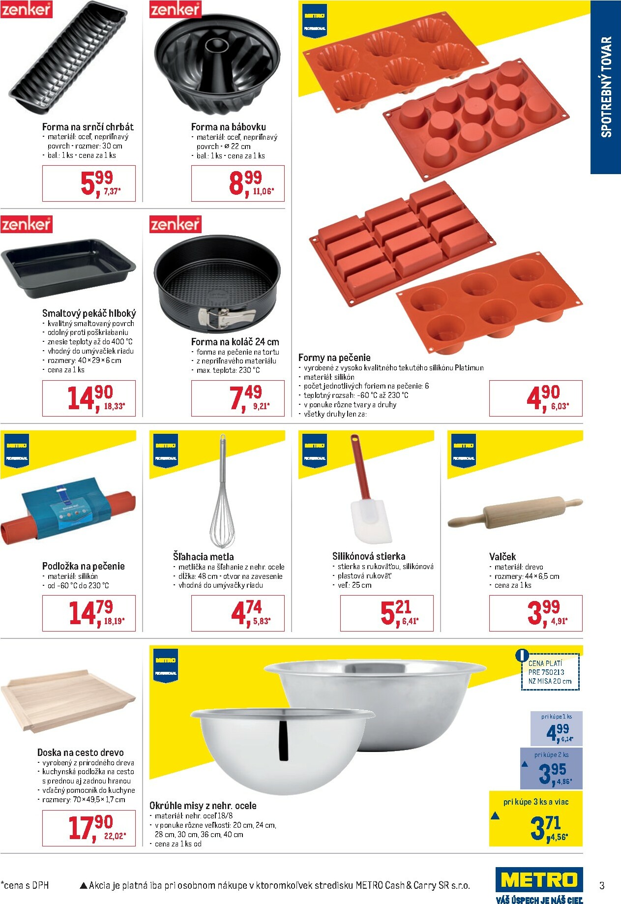 metro - Leták Metro - Spotrebný tovar platný od 10.12. do 31.12. - page: 3