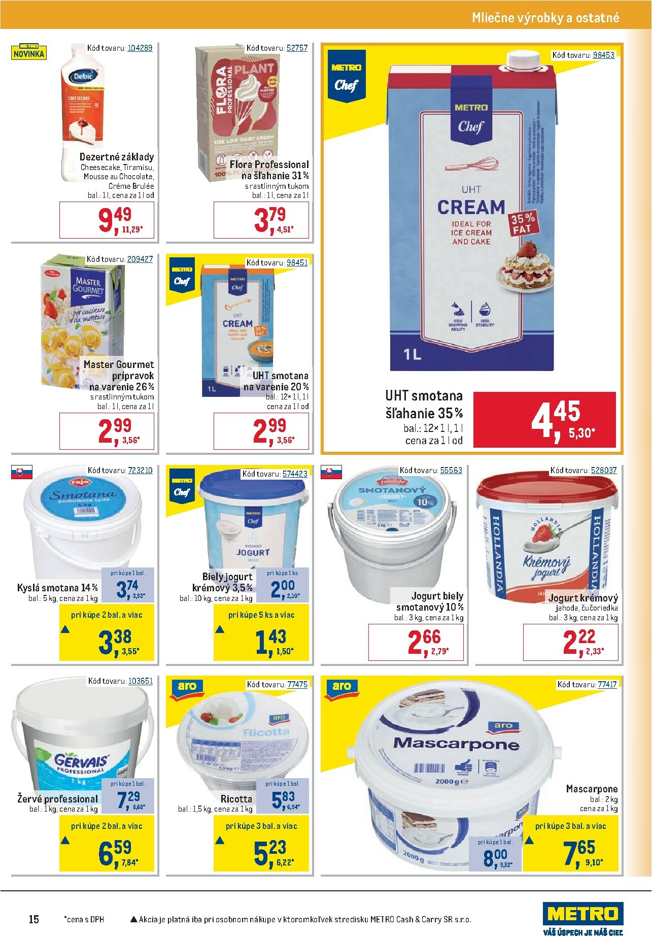 metro - Leták Metro - Gastronómia platný od 10.12. do 31.12. - page: 15