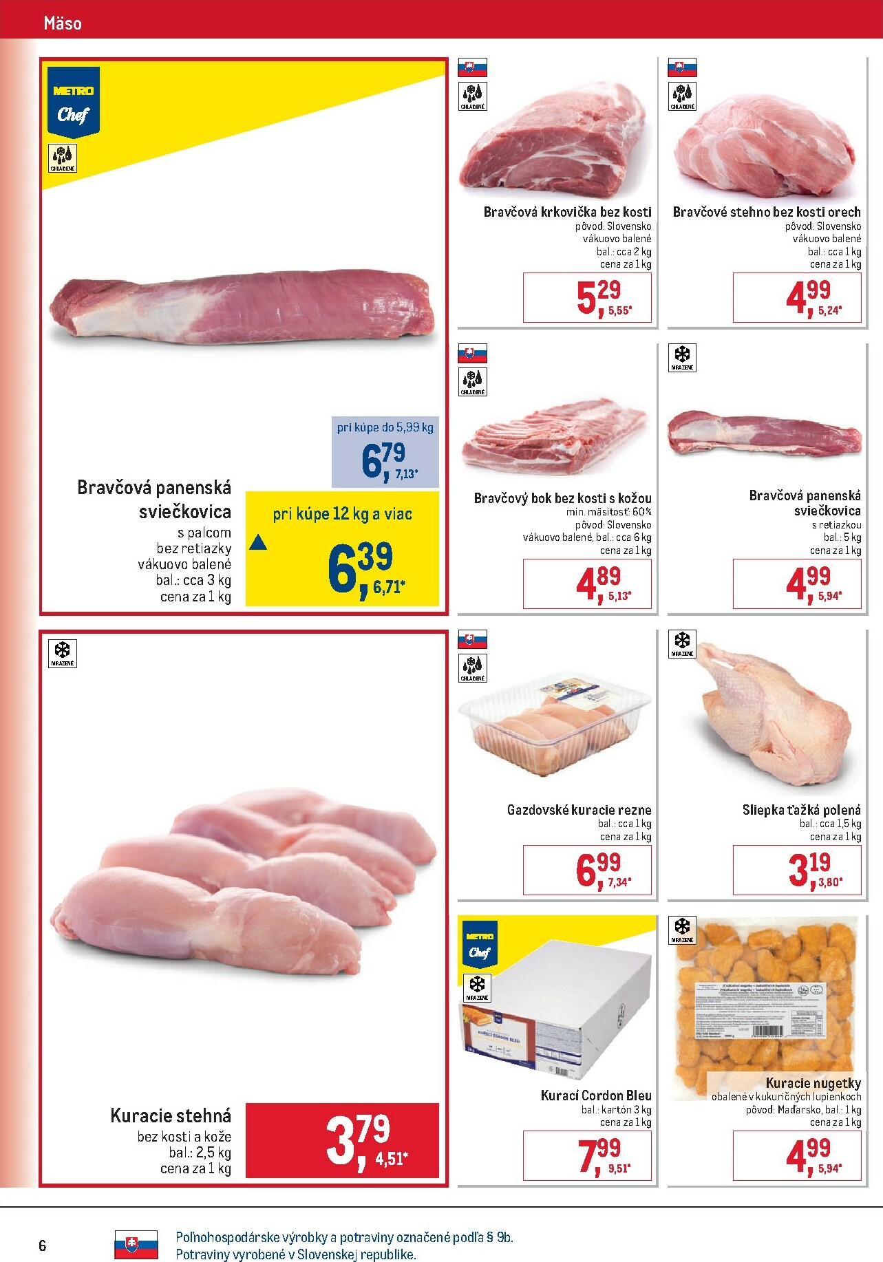 metro - Leták Metro - Gastronómia platný od 10.12. do 31.12. - page: 6