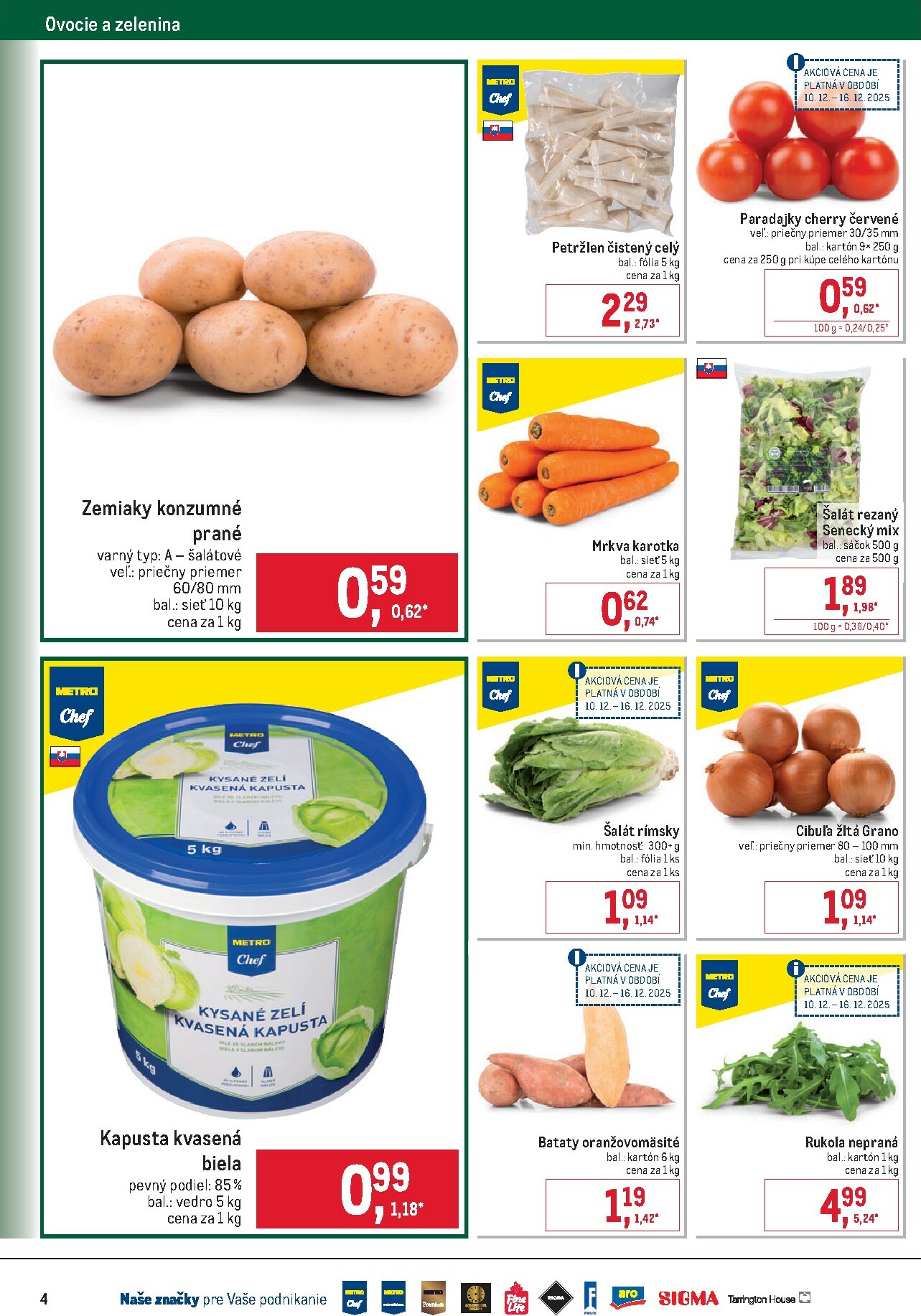 metro - Leták Metro - Gastronómia platný od 10.12. do 31.12. - page: 4