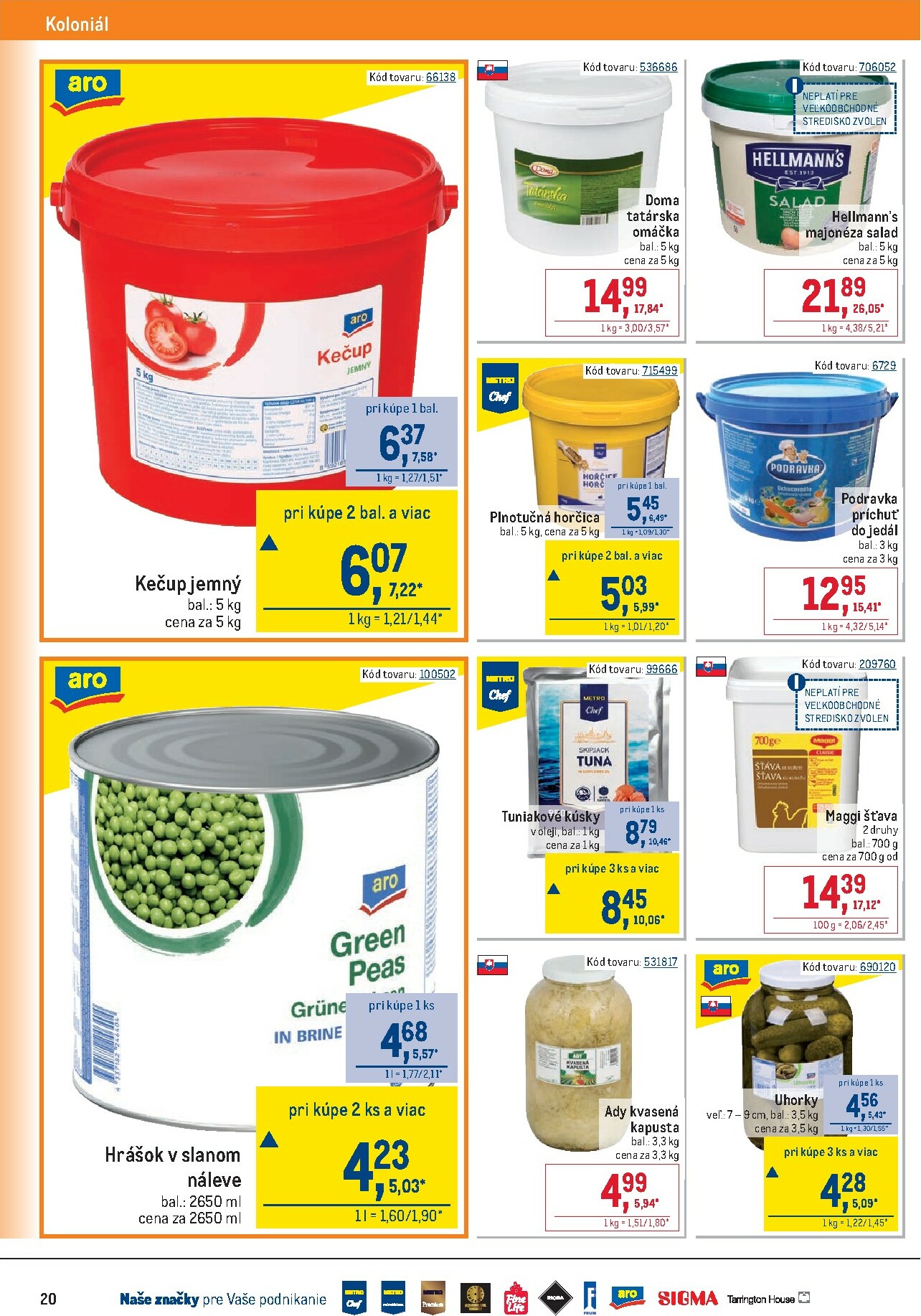 metro - Leták Metro - Gastronómia platný od 10.12. do 31.12. - page: 20