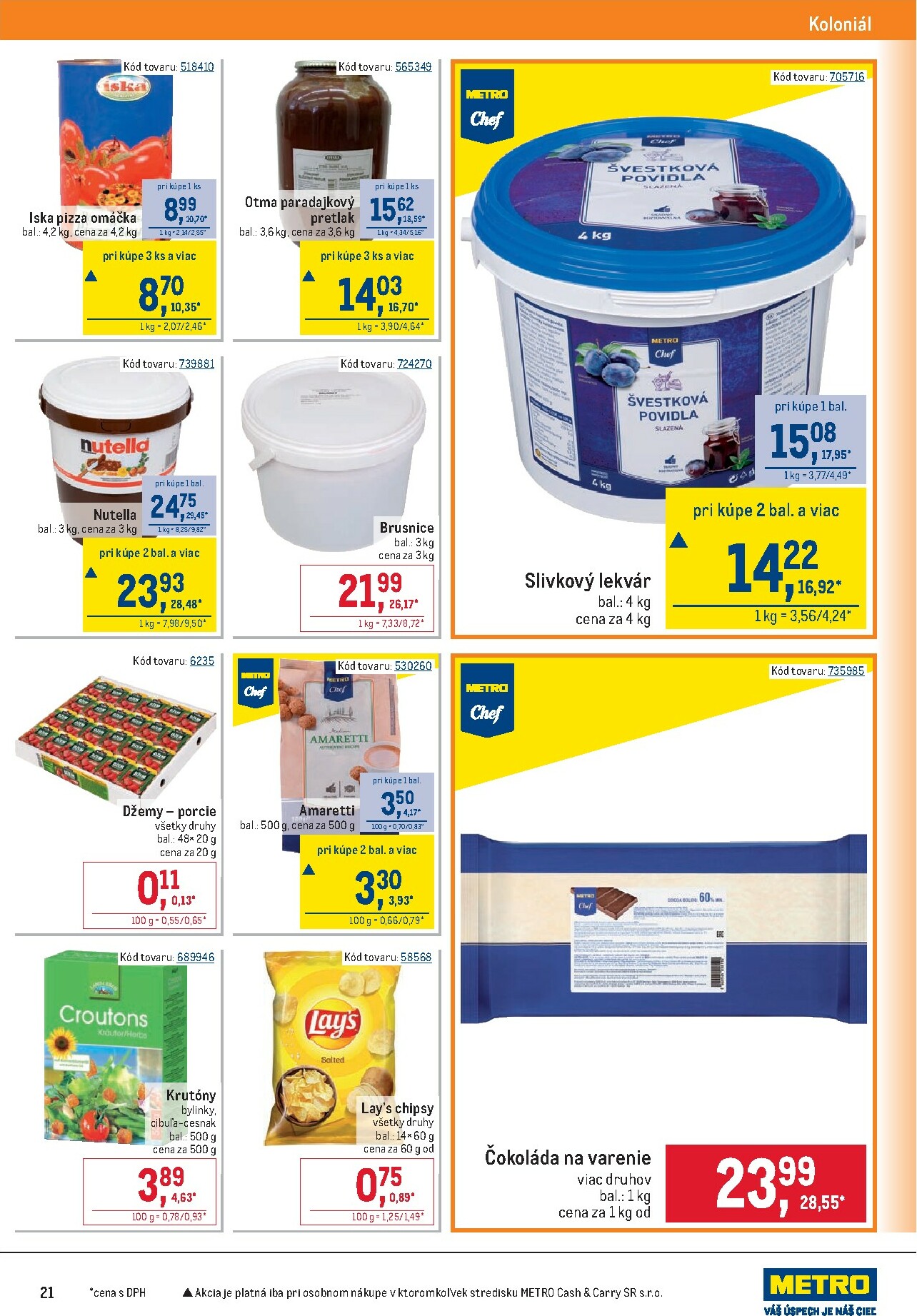 metro - Leták Metro - Gastronómia platný od 10.12. do 31.12. - page: 21