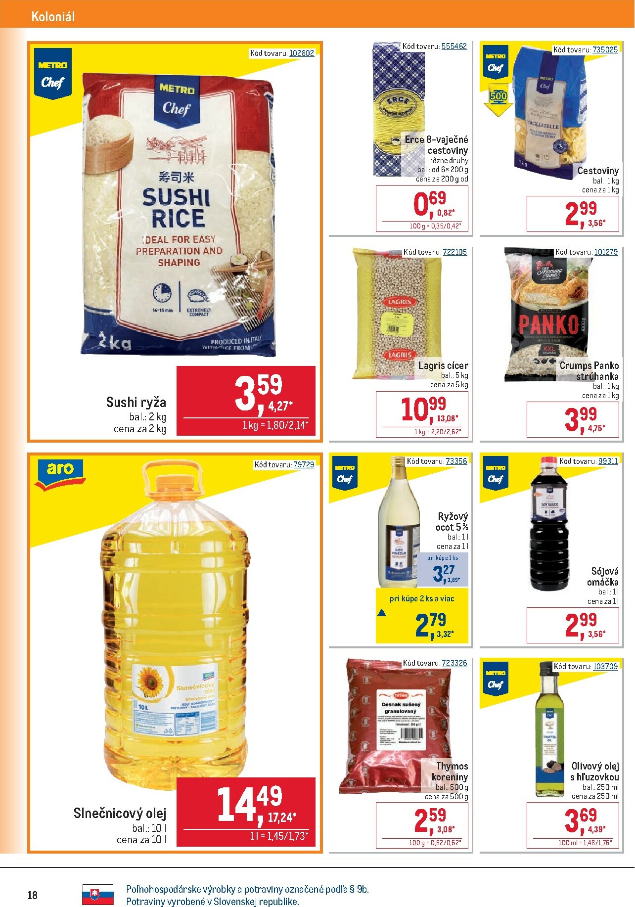 metro - Leták Metro - Gastronómia platný od 10.12. do 31.12. - page: 18