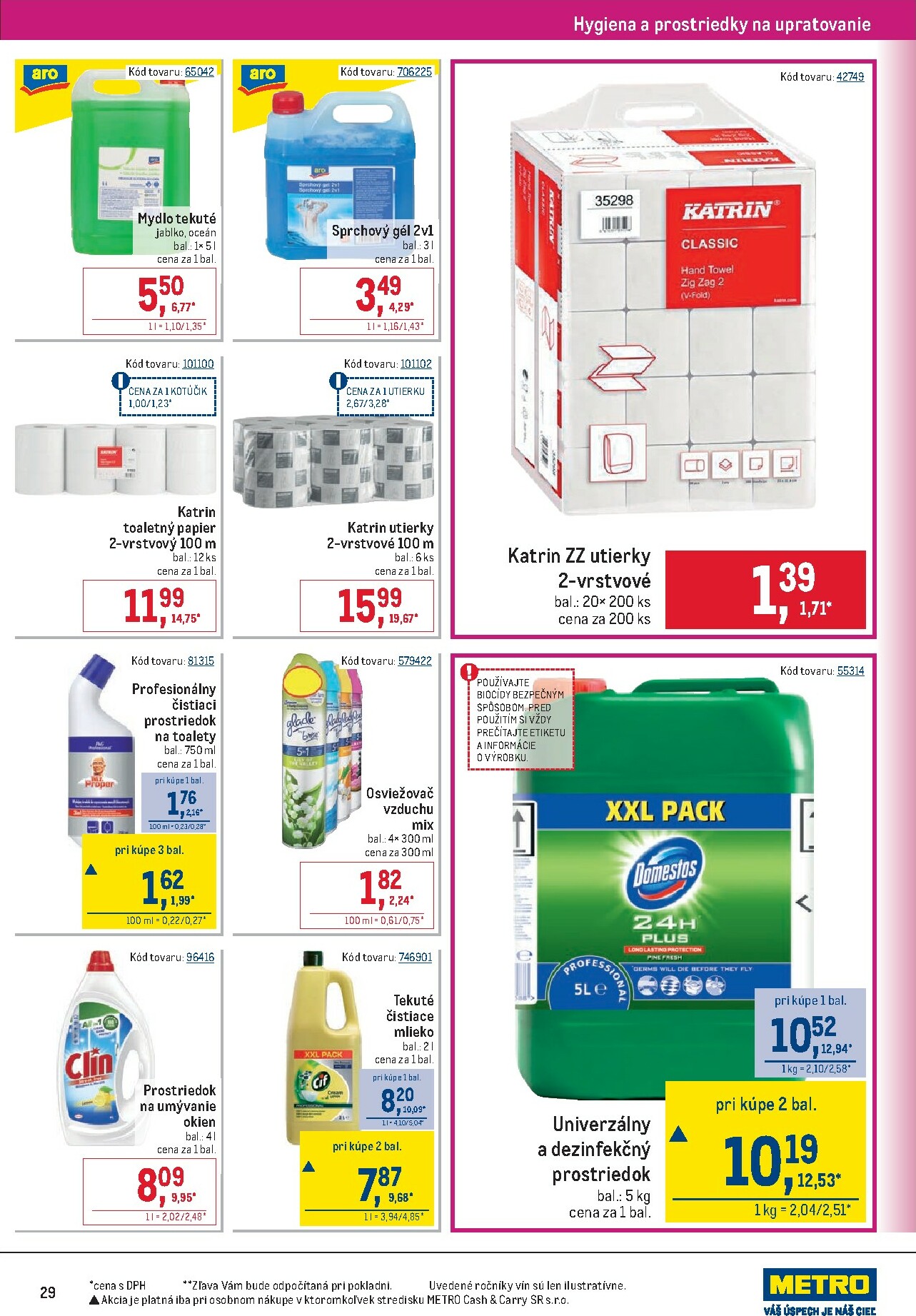 metro - Leták Metro - Gastronómia platný od 10.12. do 31.12. - page: 29