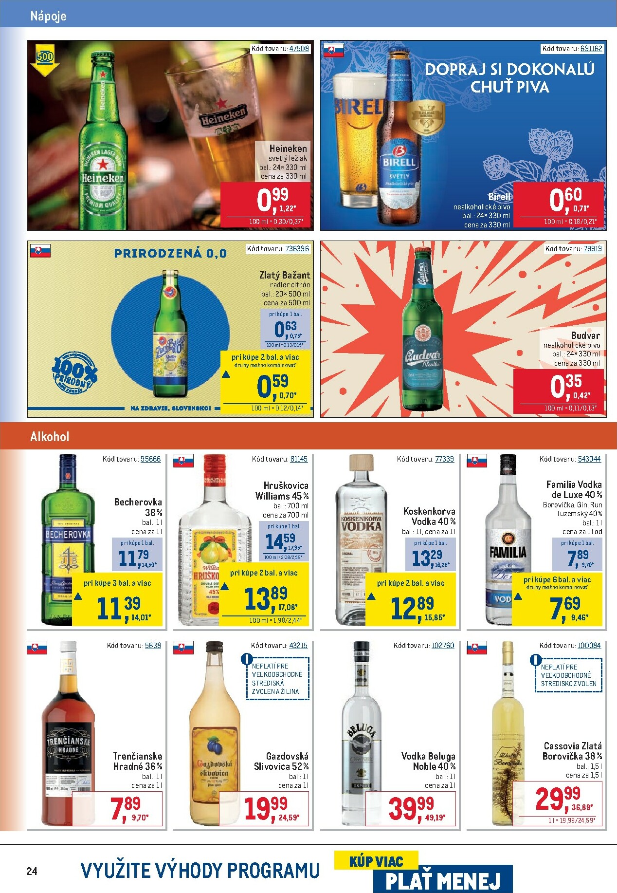 metro - Leták Metro - Gastronómia platný od 10.12. do 31.12. - page: 24