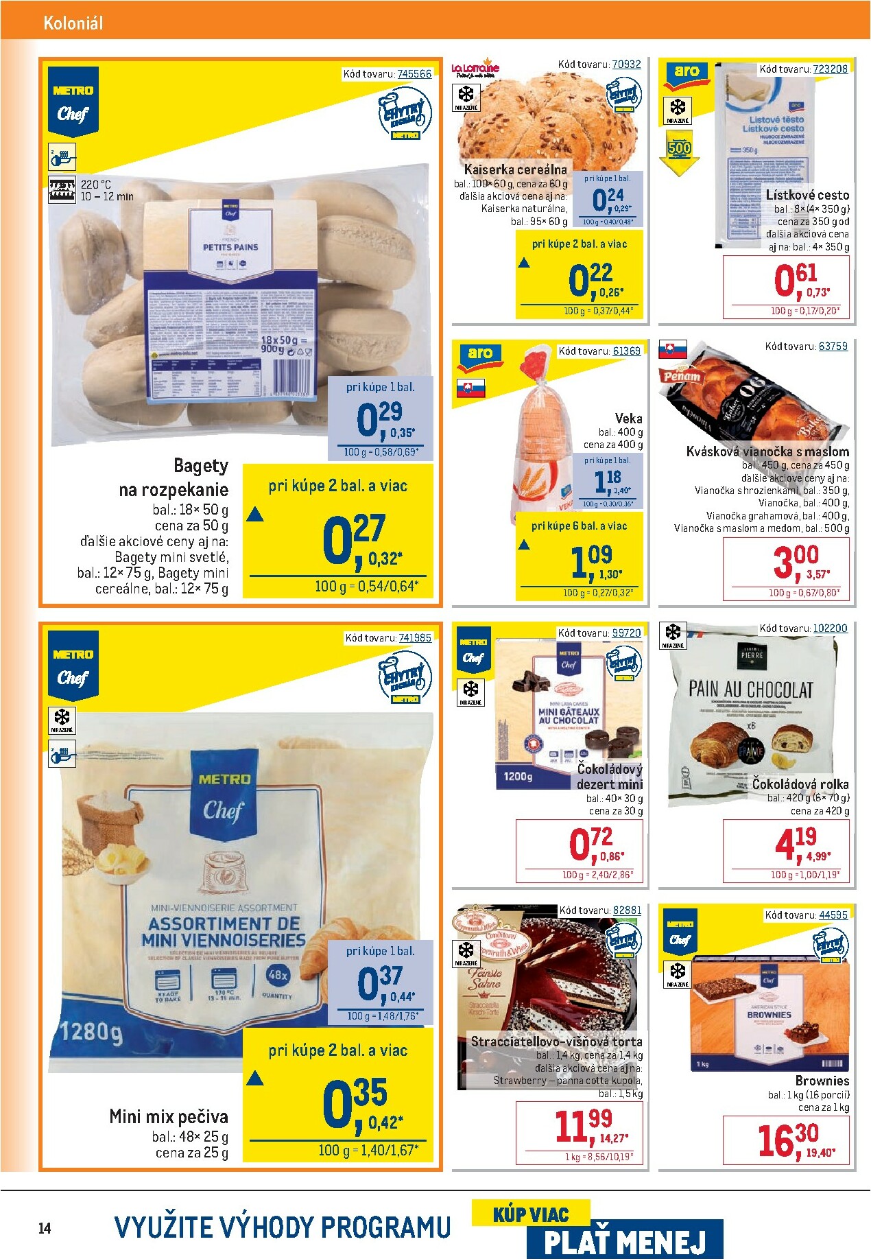 metro - Leták Metro - Gastronómia platný od 10.12. do 31.12. - page: 14