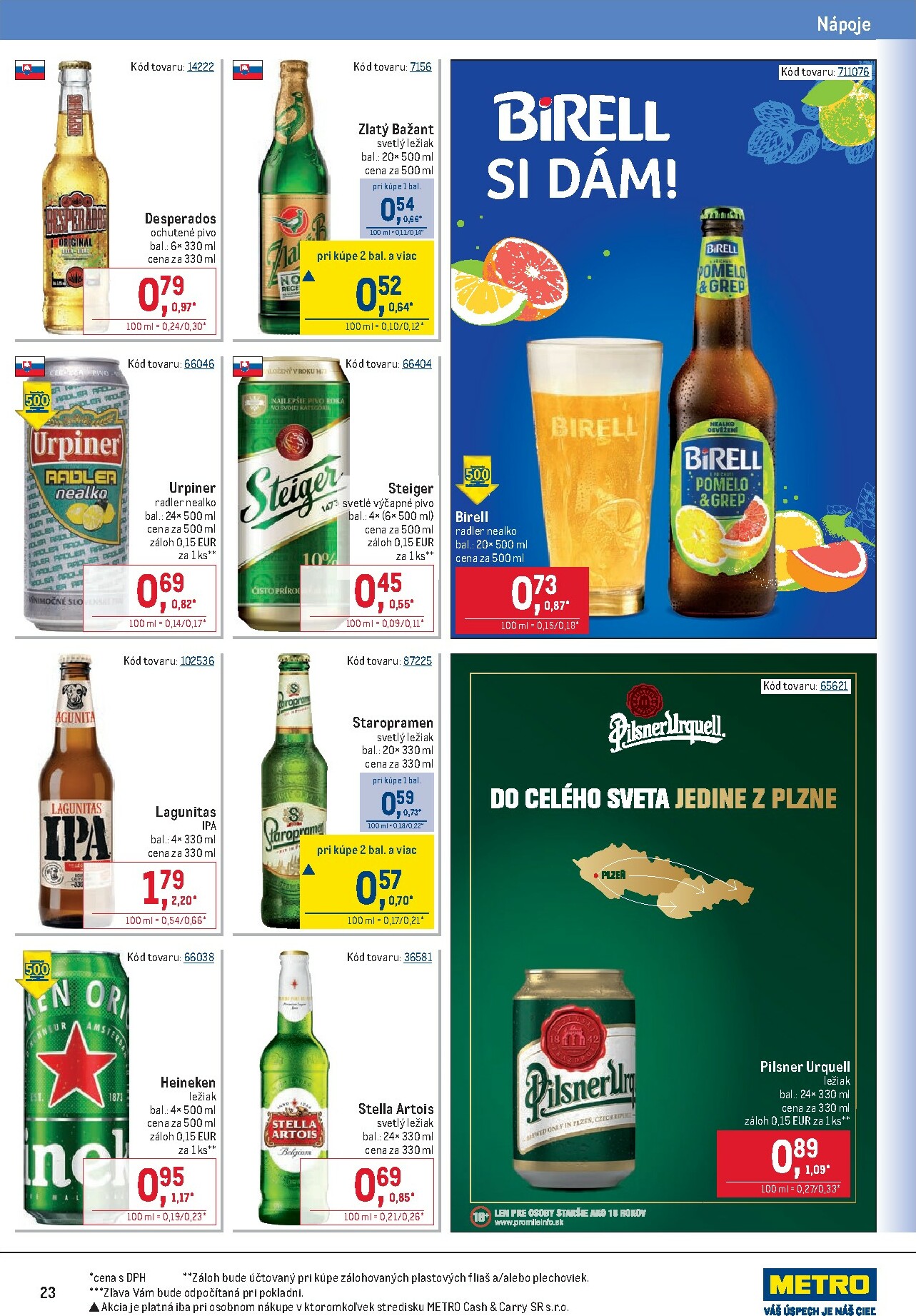 metro - Leták Metro - Gastronómia platný od 10.12. do 31.12. - page: 23