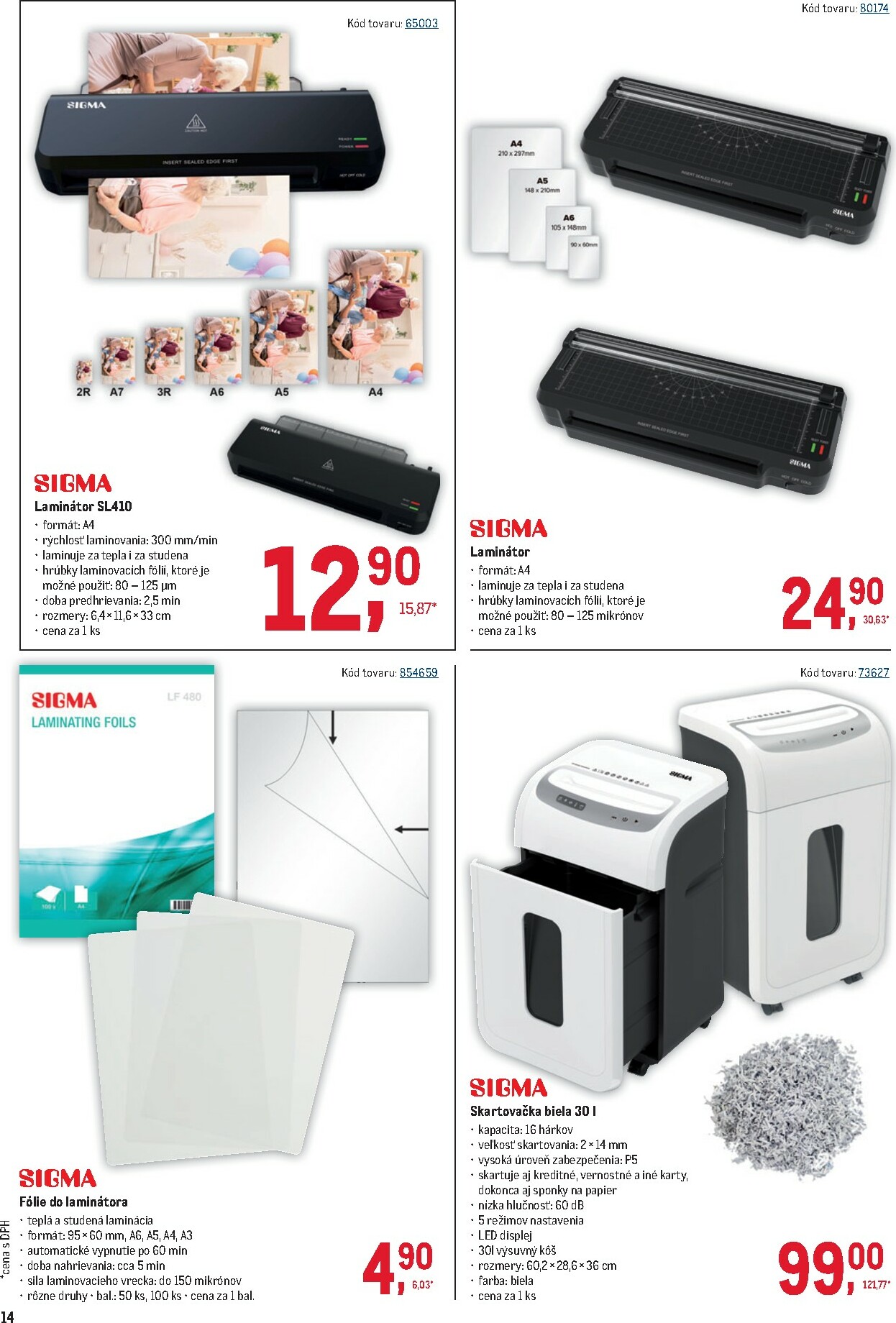 metro - Leták Metro - Kancelária platný od 10.12. do 13.01. - page: 14