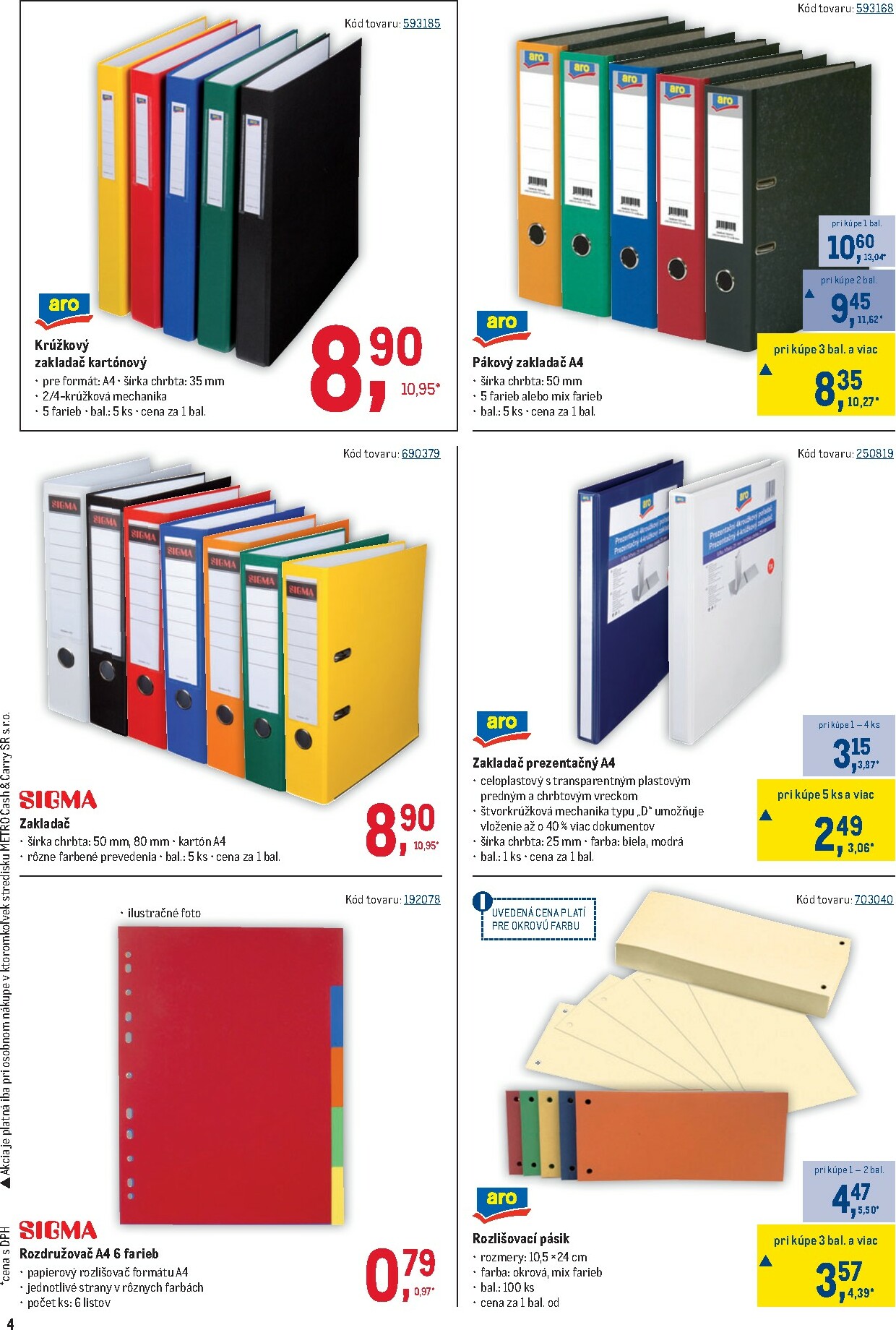 metro - Leták Metro - Kancelária platný od 10.12. do 13.01. - page: 4