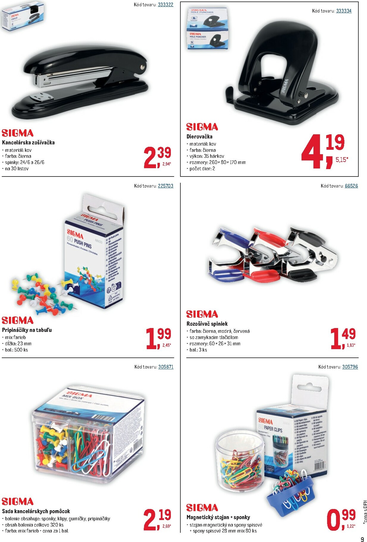 metro - Leták Metro - Kancelária platný od 10.12. do 13.01. - page: 9