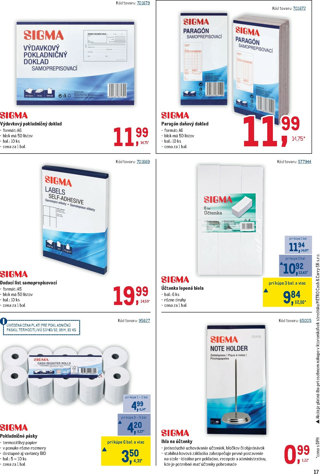 metro - Leták Metro - Kancelária platný od 10.12. do 13.01. - page: 17