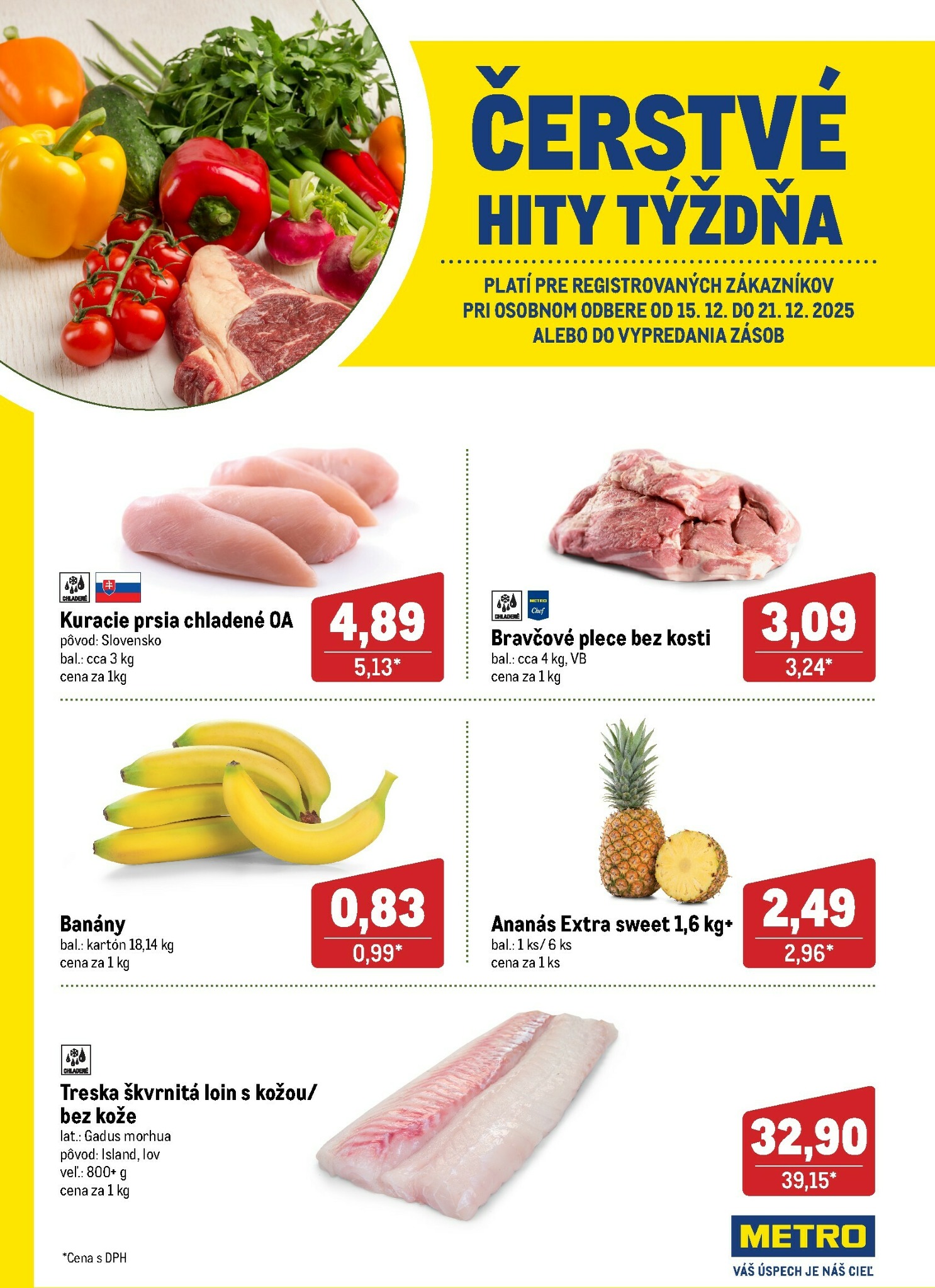metro - Leták Metro - Čerstvé hity týždňa platný od 15.12. do 21.12.