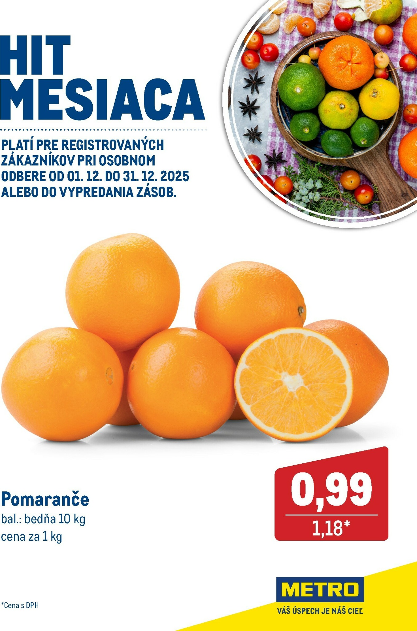 metro - Leták Metro - Hit mesiaca platný od 01.12. do 31.12.