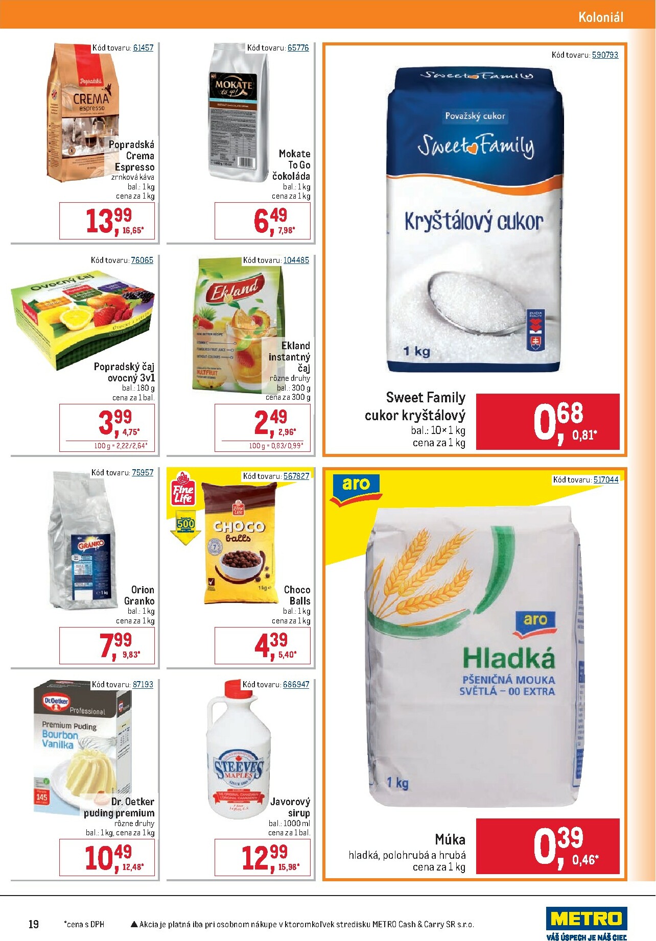 metro - Leták Metro - Gastronómia platný od 02.01. do 13.01. - page: 19