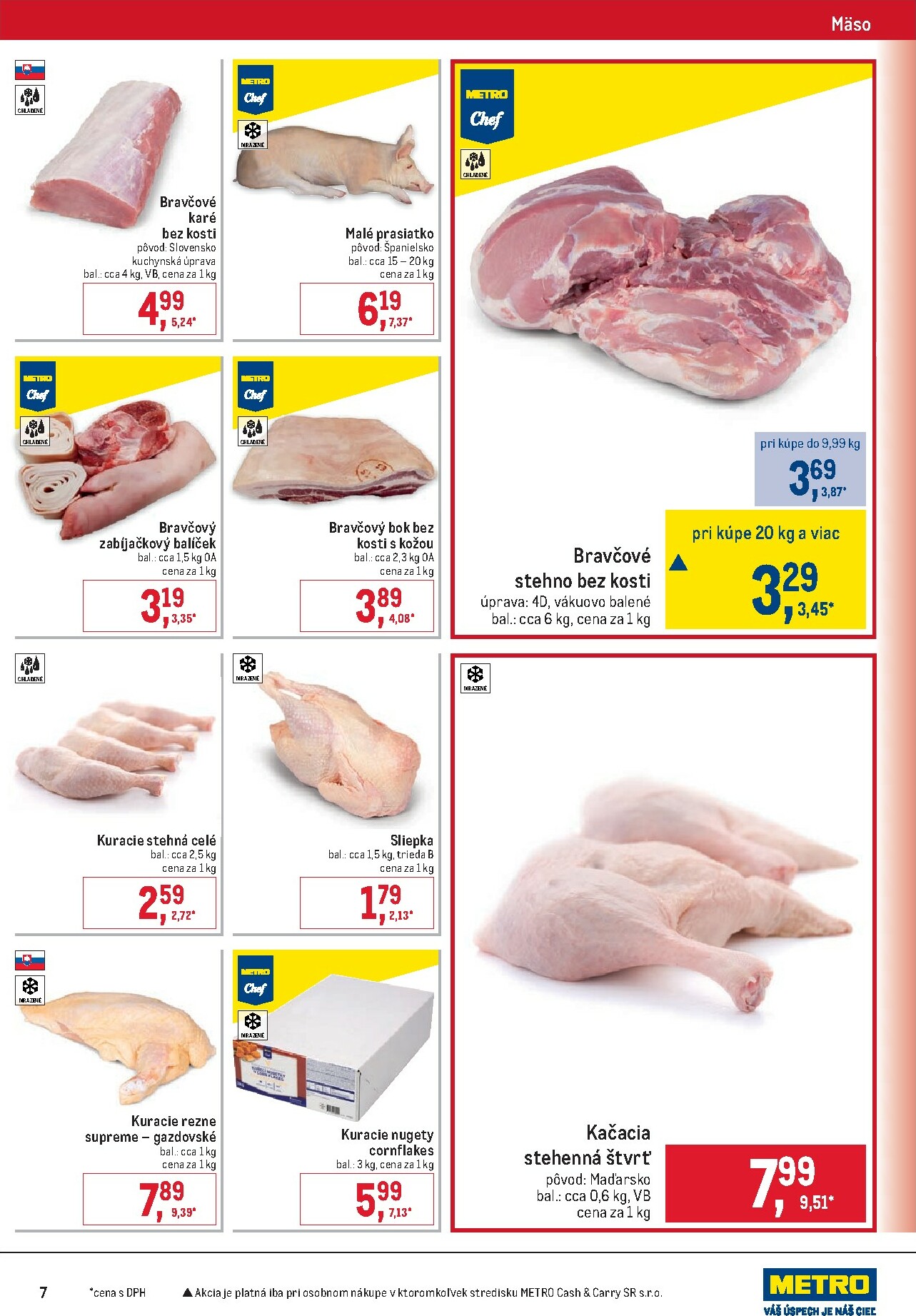 metro - Leták Metro - Gastronómia platný od 02.01. do 13.01. - page: 7