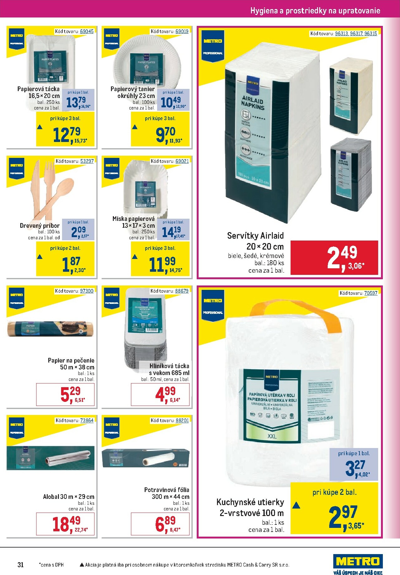 metro - Leták Metro - Gastronómia platný od 02.01. do 13.01. - page: 31