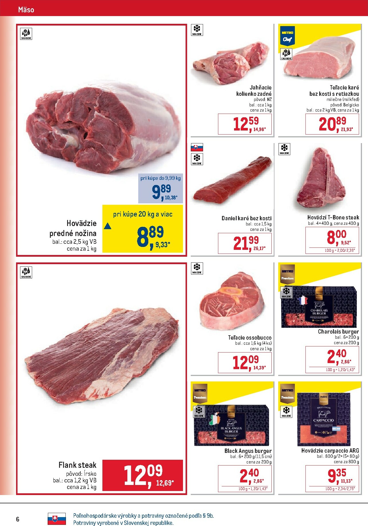 metro - Leták Metro - Gastronómia platný od 02.01. do 13.01. - page: 6