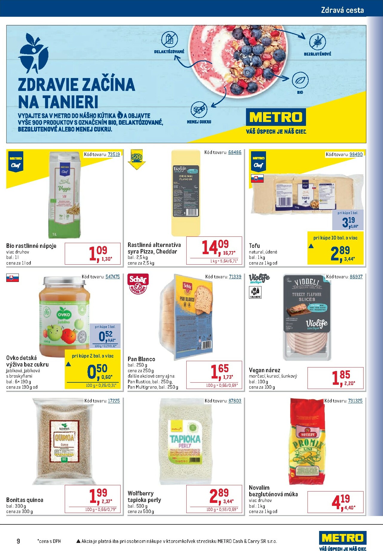 metro - Leták Metro - Gastronómia platný od 02.01. do 13.01. - page: 9