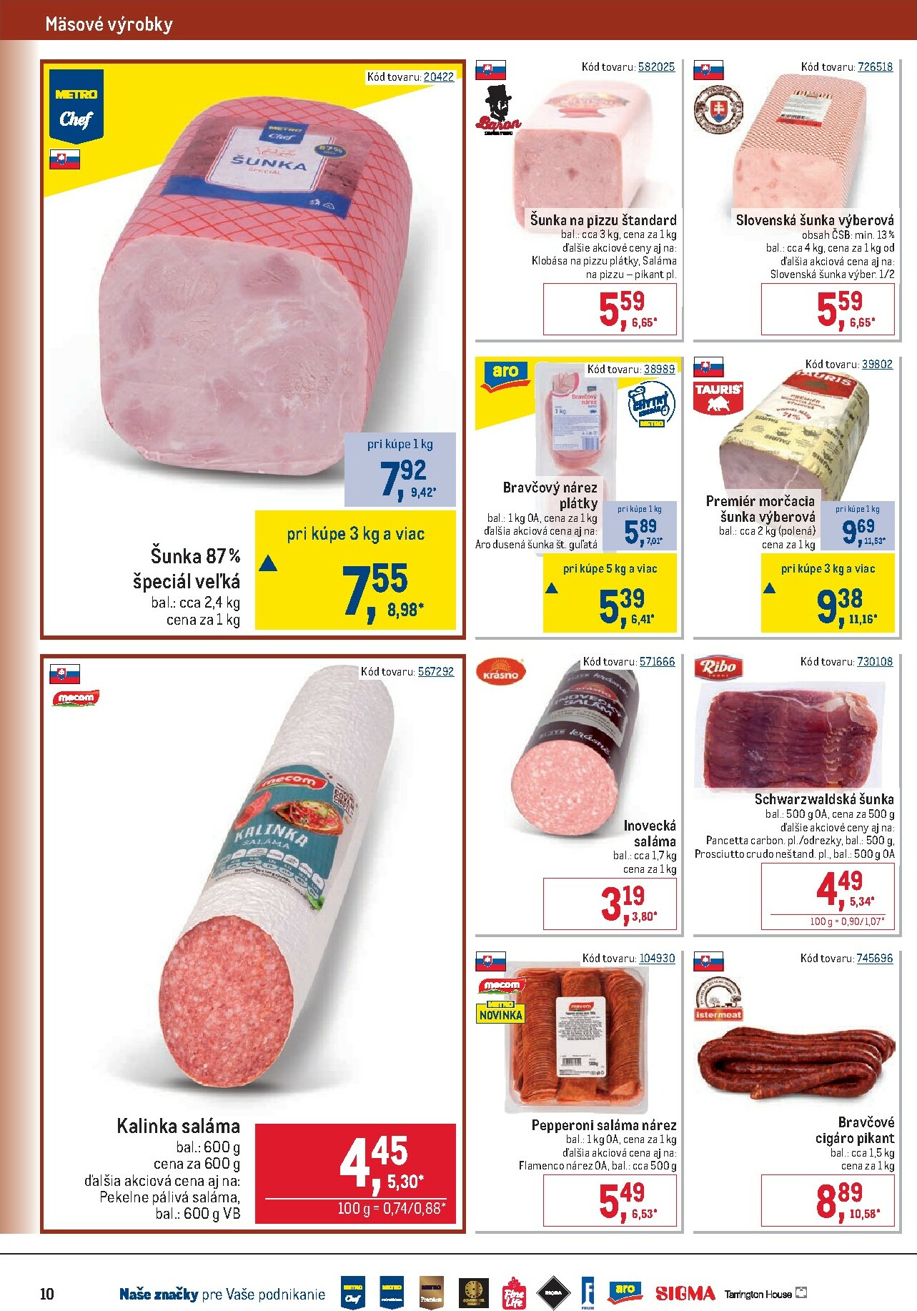 metro - Leták Metro - Gastronómia platný od 02.01. do 13.01. - page: 10