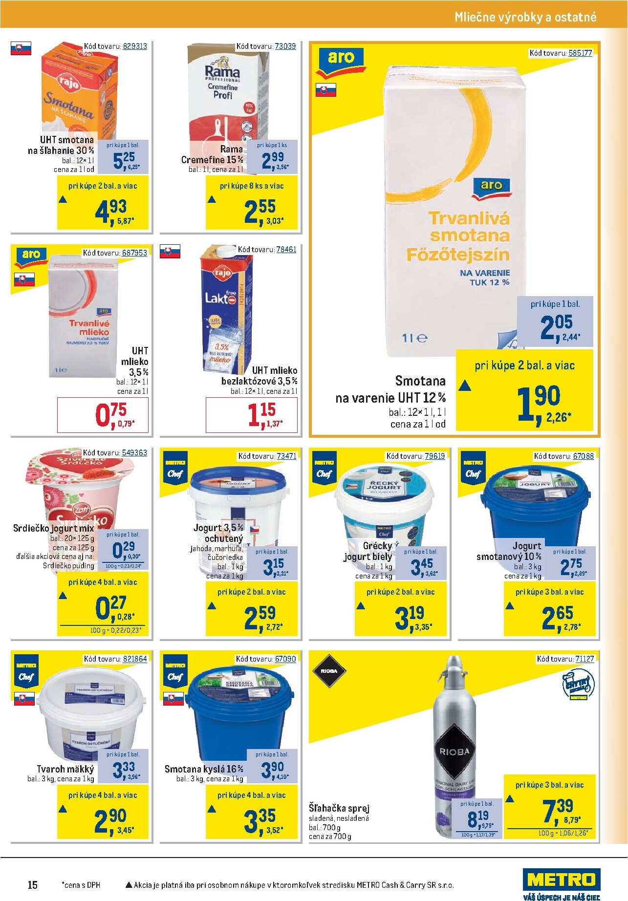 metro - Leták Metro - Gastronómia platný od 02.01. do 13.01. - page: 15