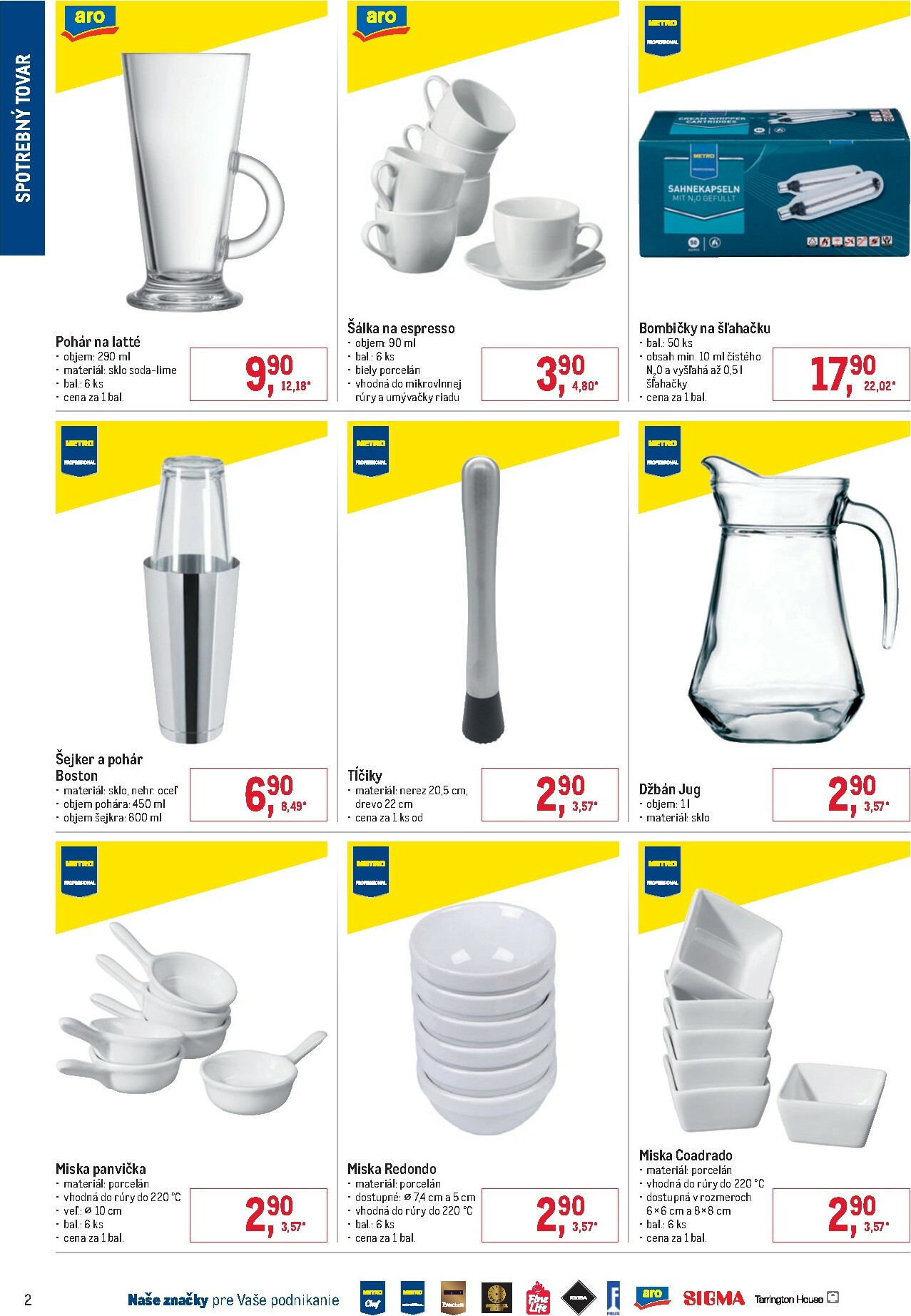 metro - Leták Metro - Spotrebný tovar platný od 02.01. do 13.01. - page: 2