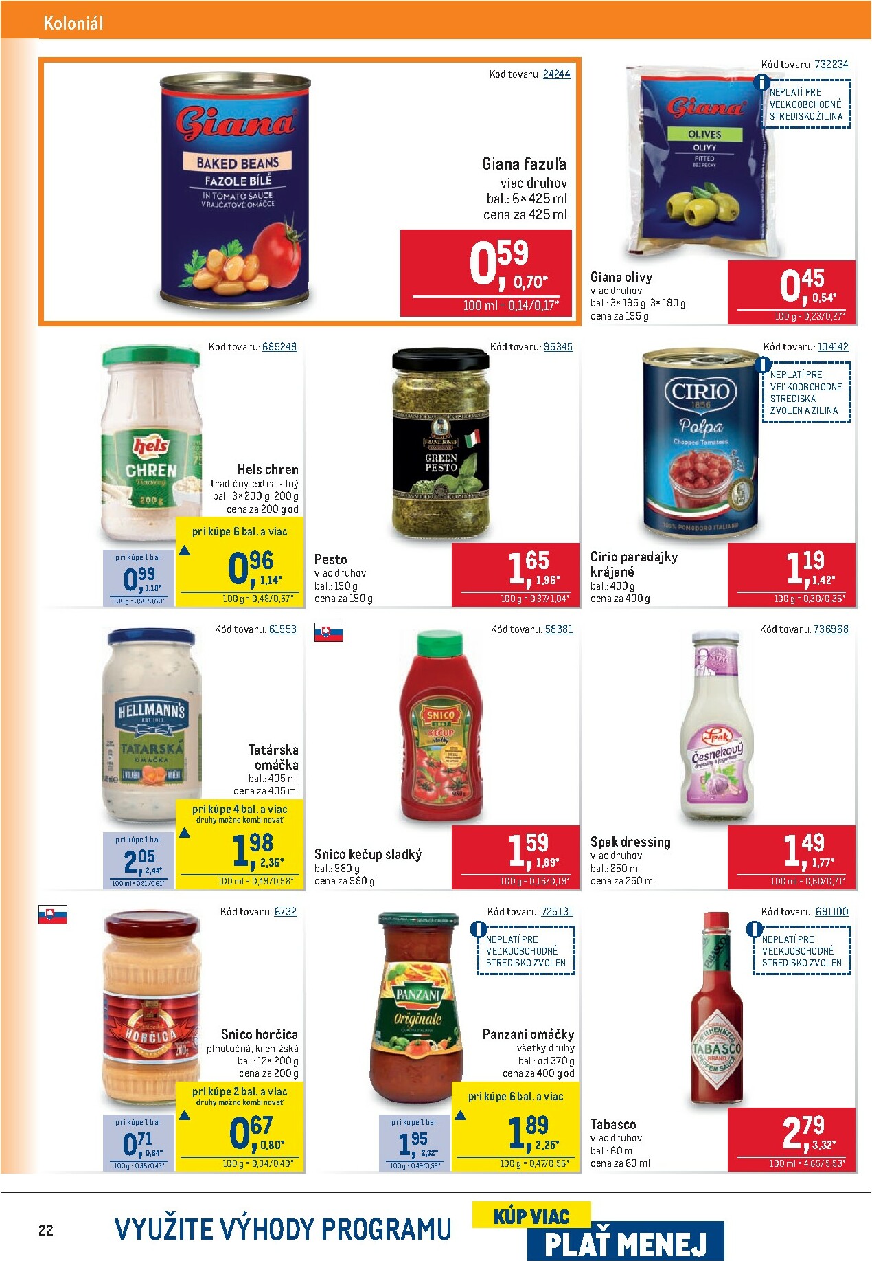 metro - Leták Metro - Maloobchod platný od 02.01. do 13.01. - page: 22