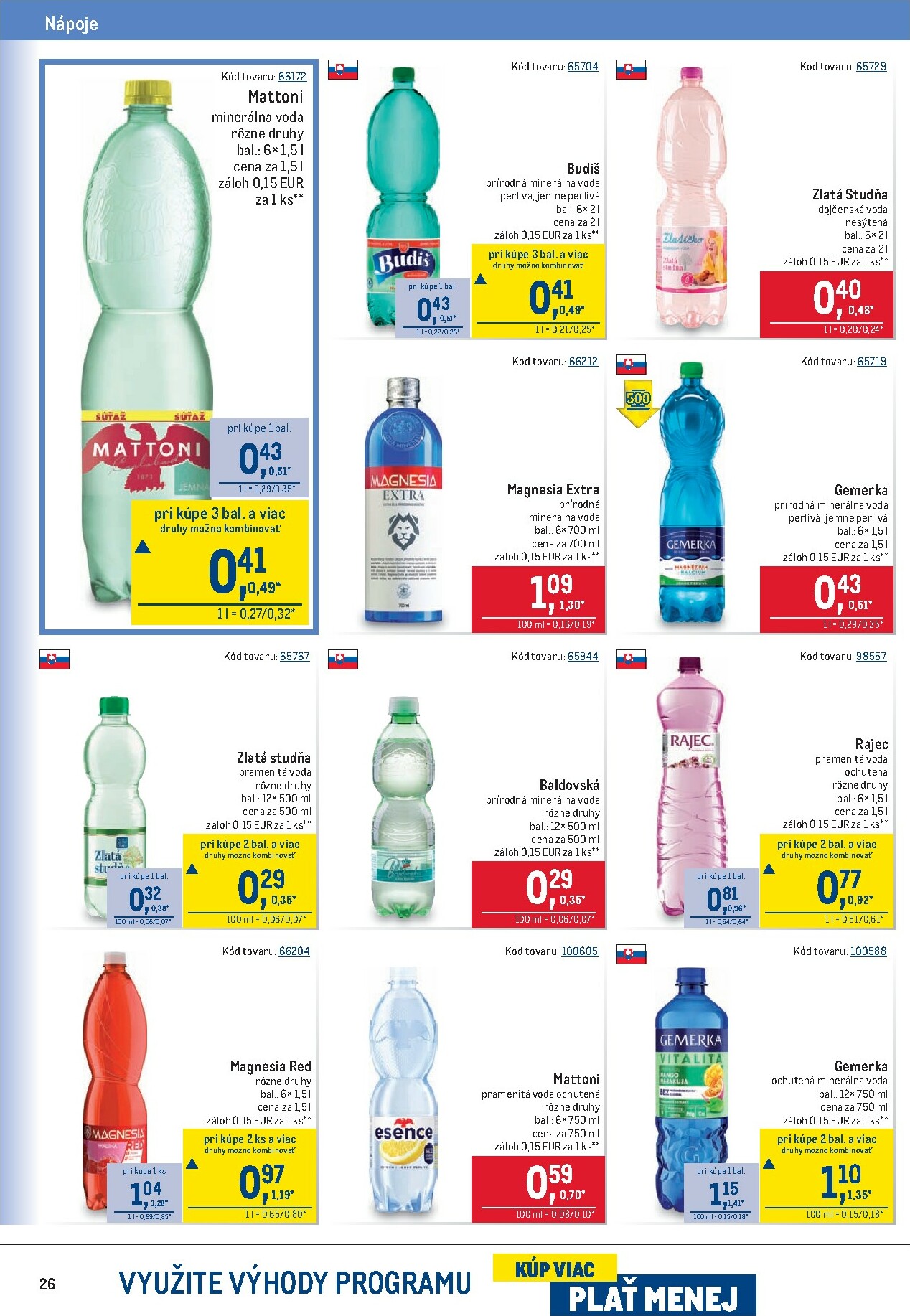 metro - Leták Metro - Maloobchod platný od 02.01. do 13.01. - page: 26